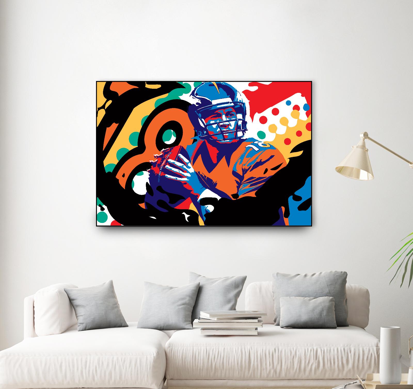 Man inc by Ray Lengelé on GIANT ART - orange figurative ball