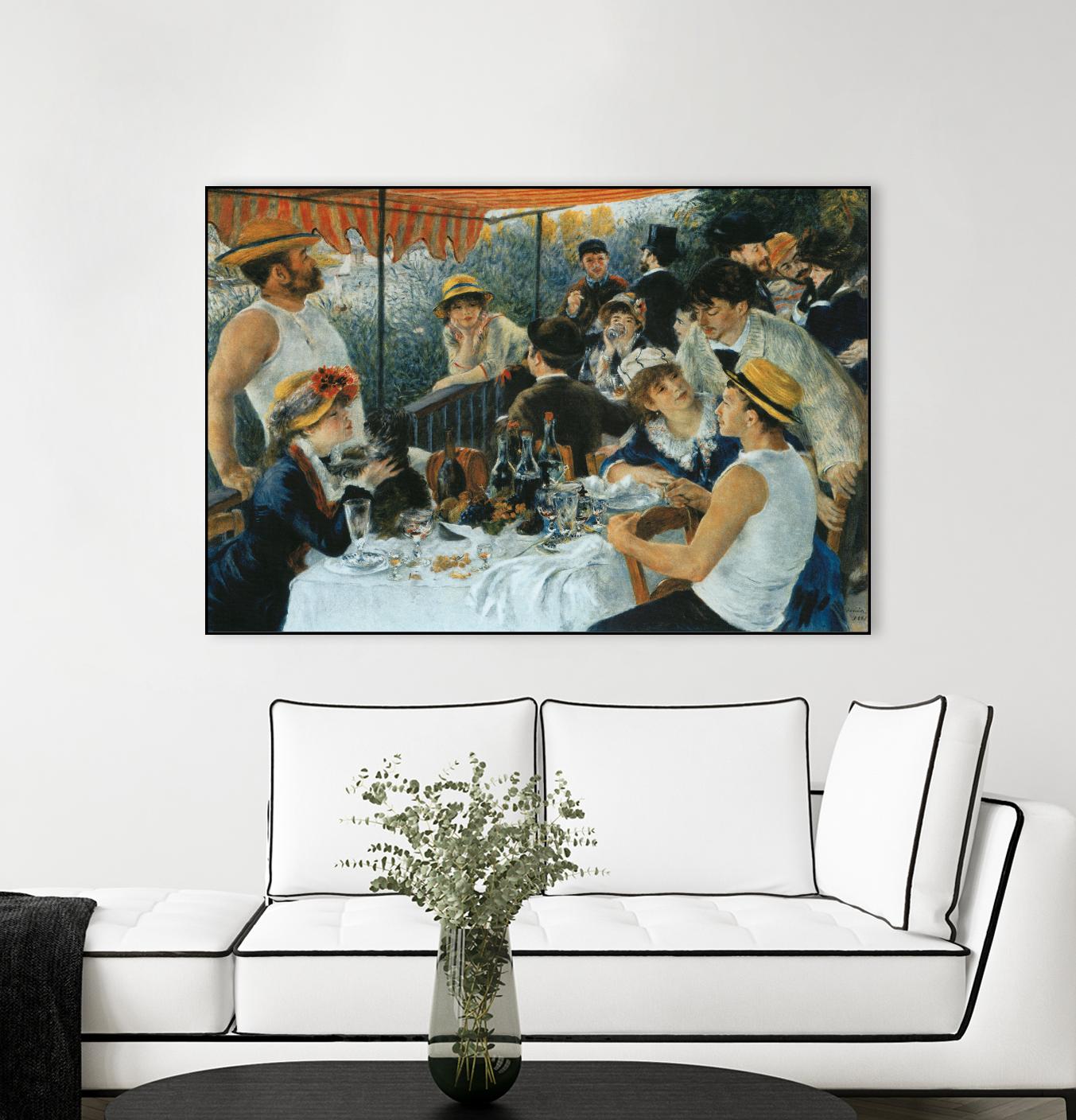 Déjeuner du canotier by Auguste Renoir on GIANT ART - blue masters meal