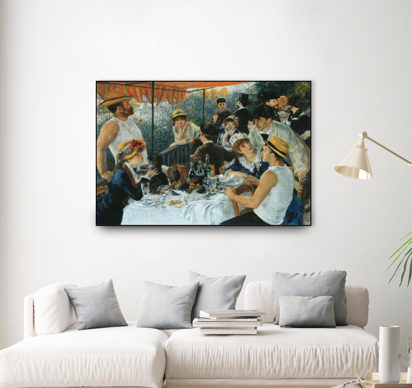 Déjeuner du canotier by Auguste Renoir on GIANT ART - blue masters meal