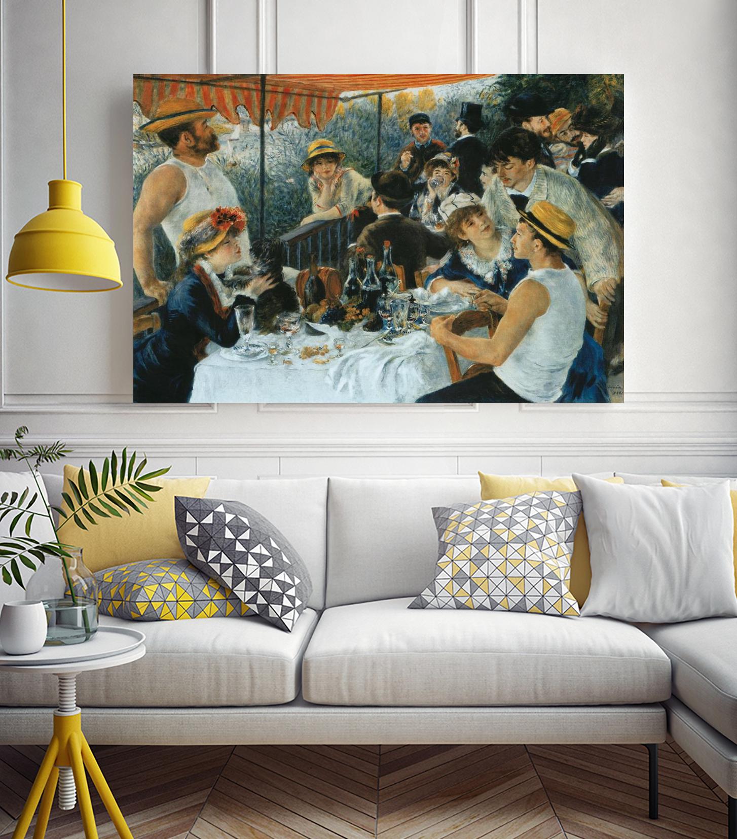 Le Déjeuner des canotiers, 1881 by Pierre-Auguste Renoir on GIANT ART - blue museums meal