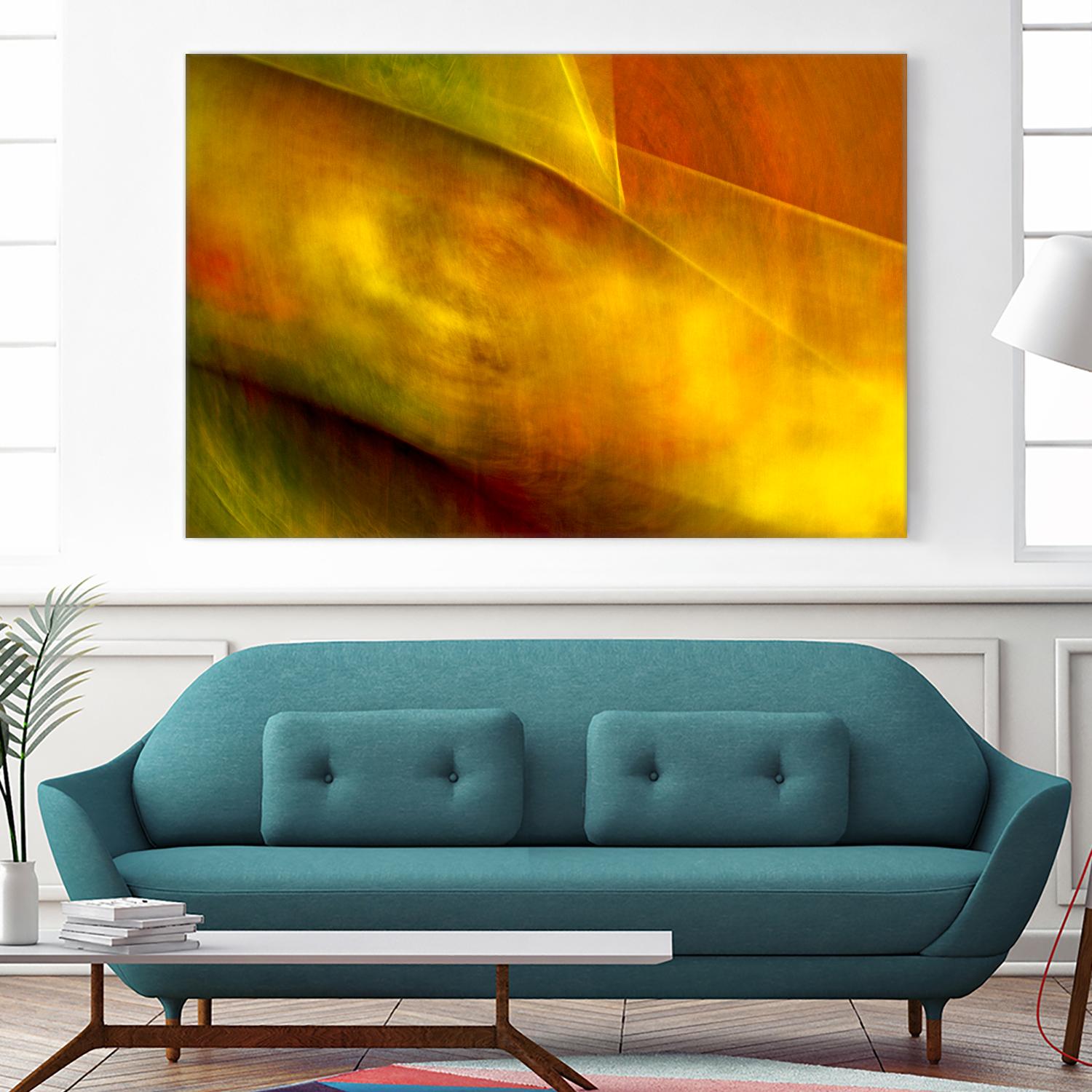 Orange Abstract by Jean-François Dupuis on GIANT ART - orange abstract