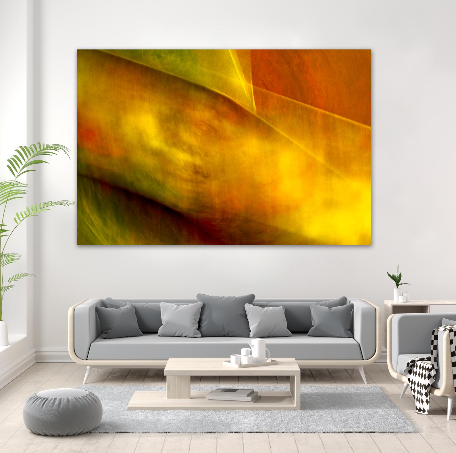 Orange Abstract by Jean-François Dupuis on GIANT ART - orange abstract