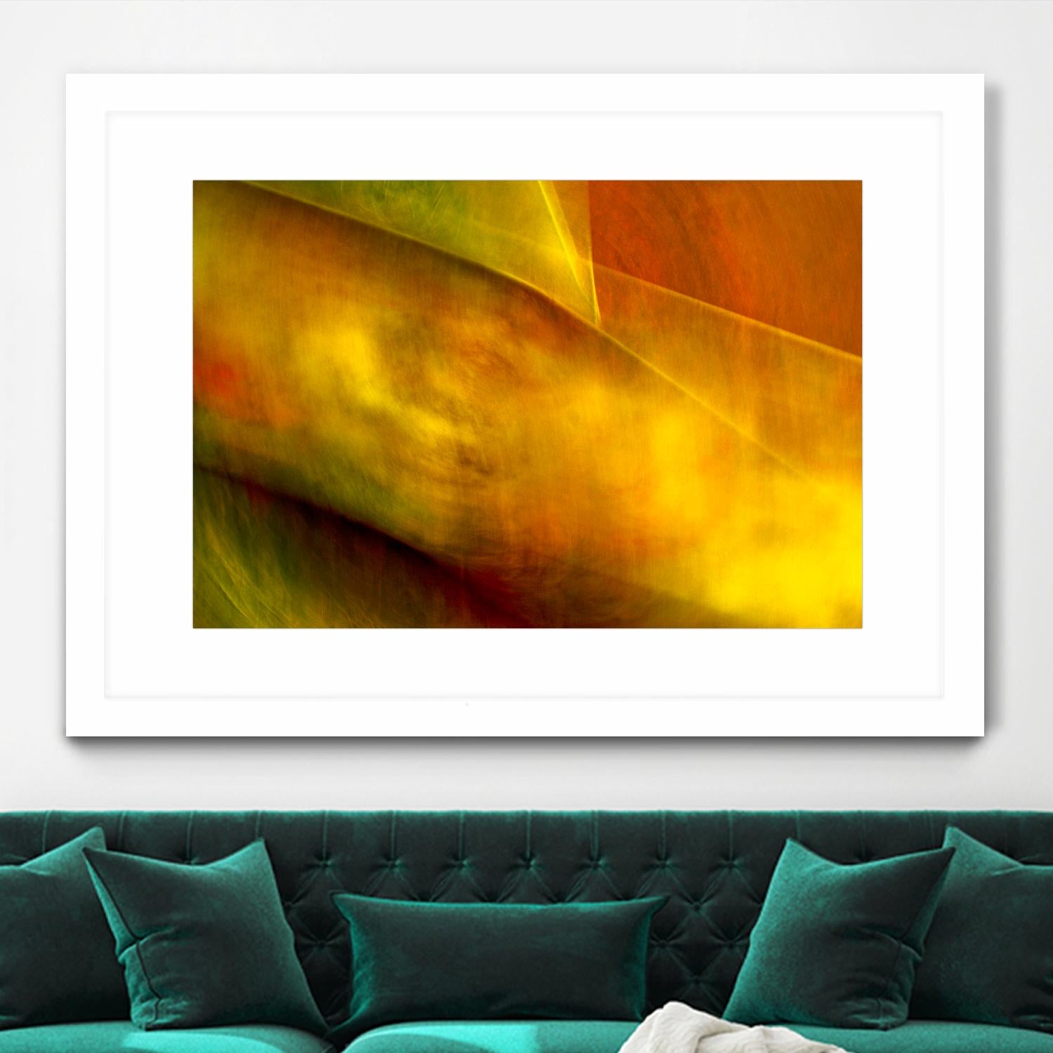 Orange Abstract by Jean-François Dupuis on GIANT ART - orange abstract