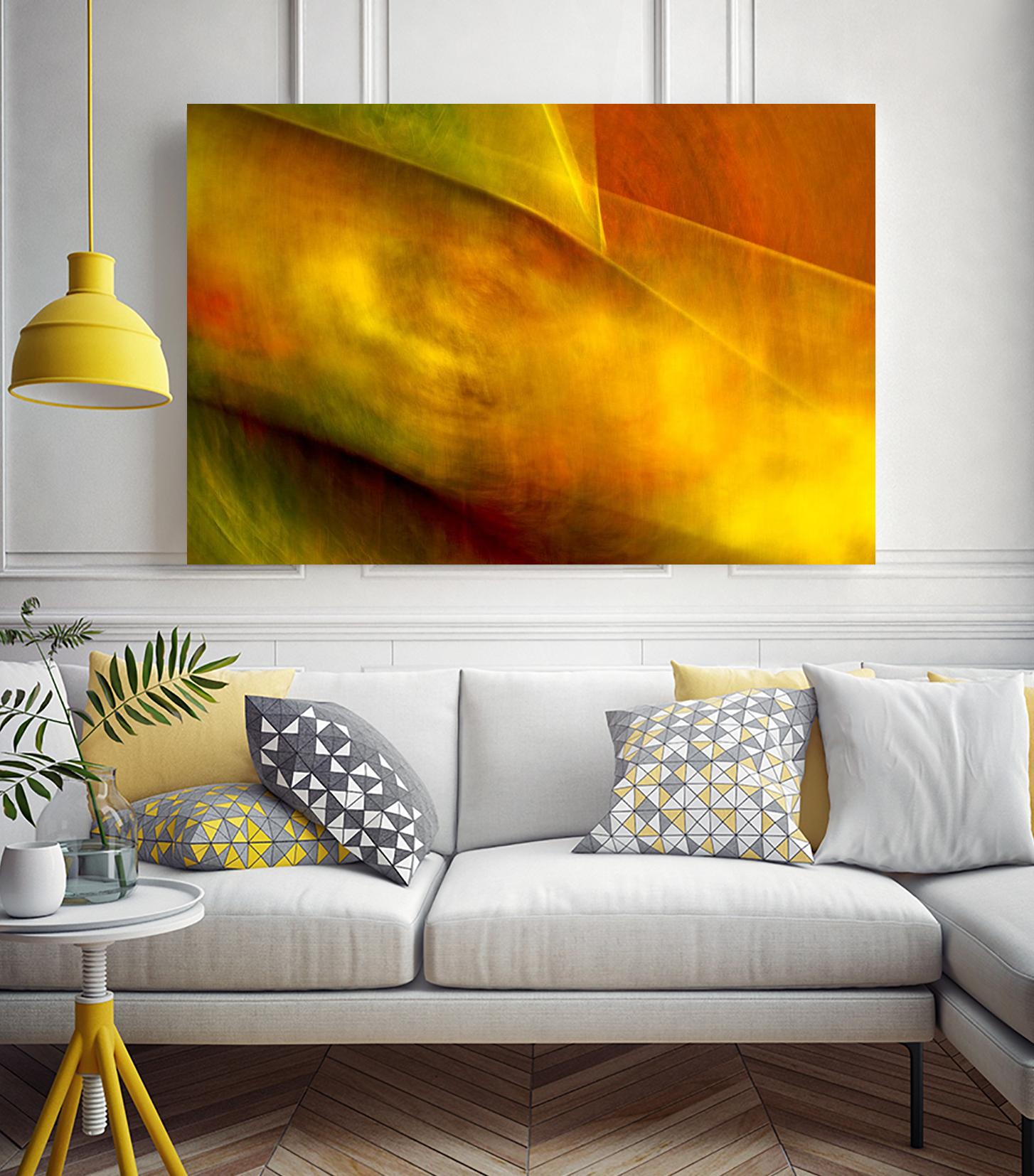 Orange Abstract by Jean-François Dupuis on GIANT ART - orange abstract