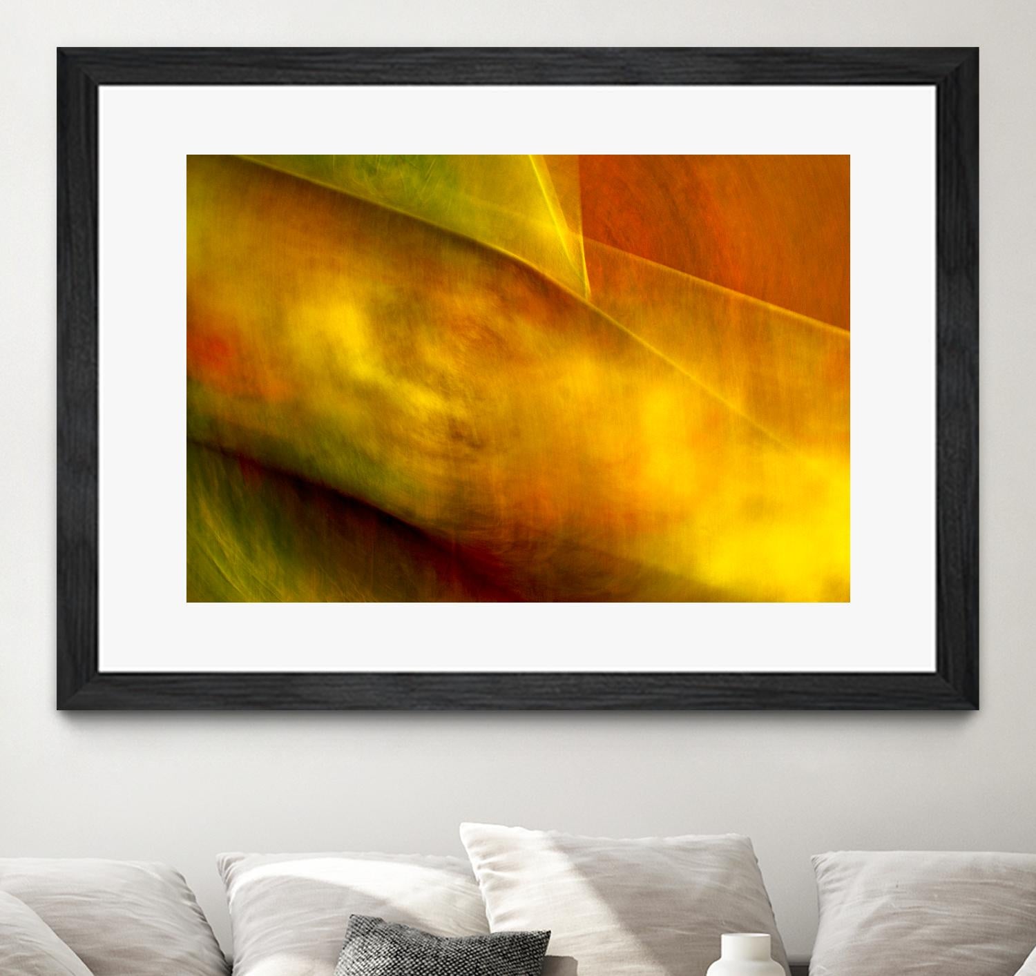 Orange Abstract by Jean-François Dupuis on GIANT ART - orange abstract