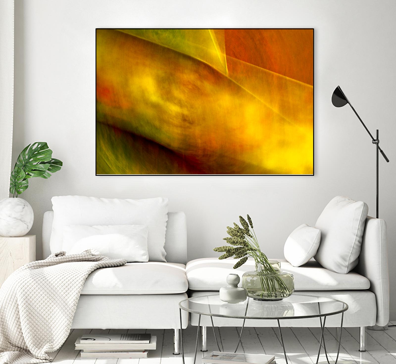 Orange Abstract by Jean-François Dupuis on GIANT ART - orange abstract