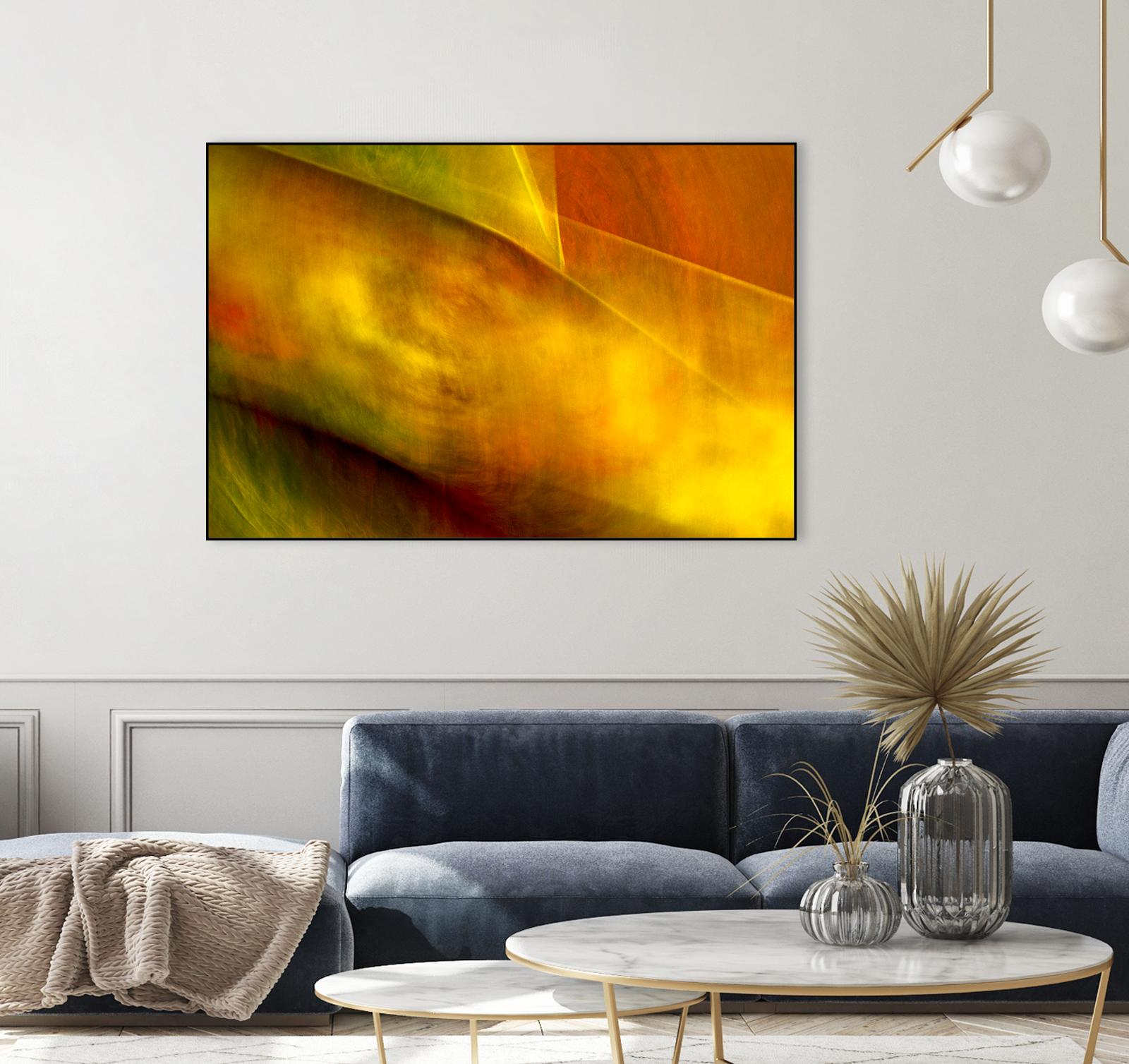 Orange Abstract by Jean-François Dupuis on GIANT ART - orange abstract