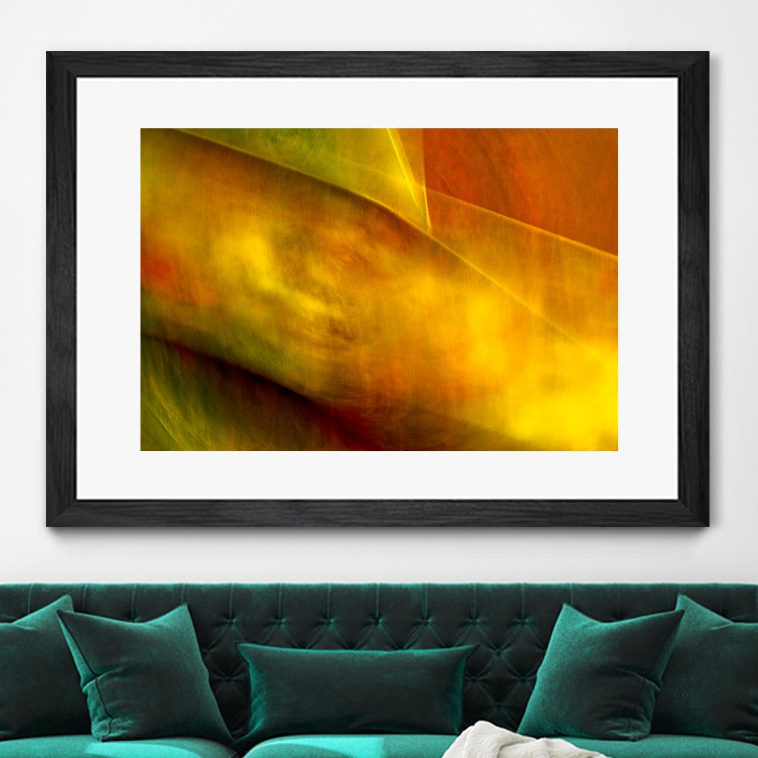 Orange Abstract by Jean-François Dupuis on GIANT ART - orange abstract