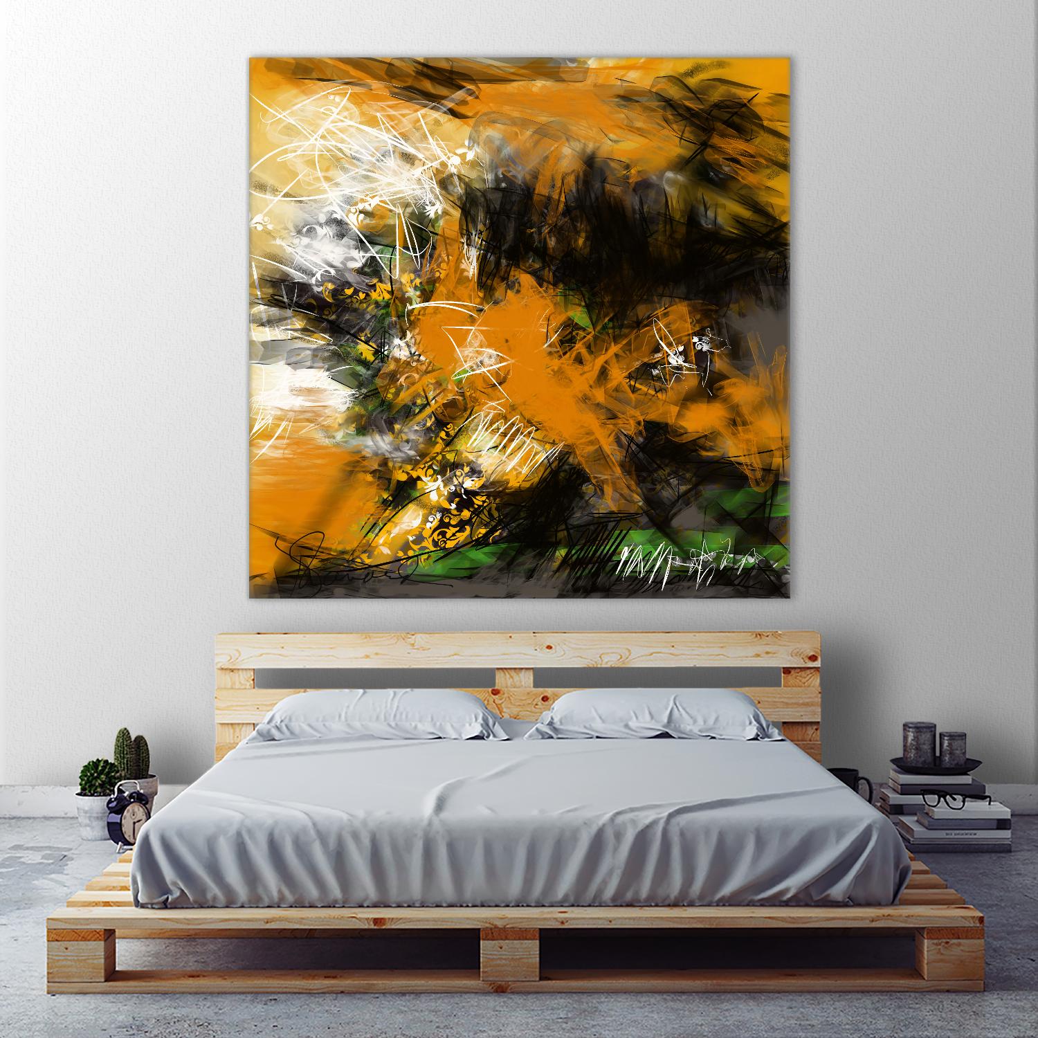 Infinity by Doris Savard on GIANT ART - green digital