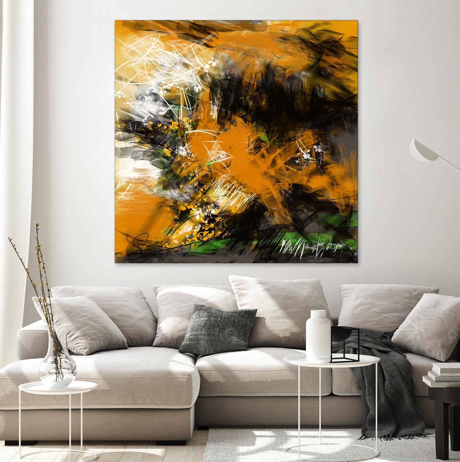 Infinity by Doris Savard on GIANT ART - green digital