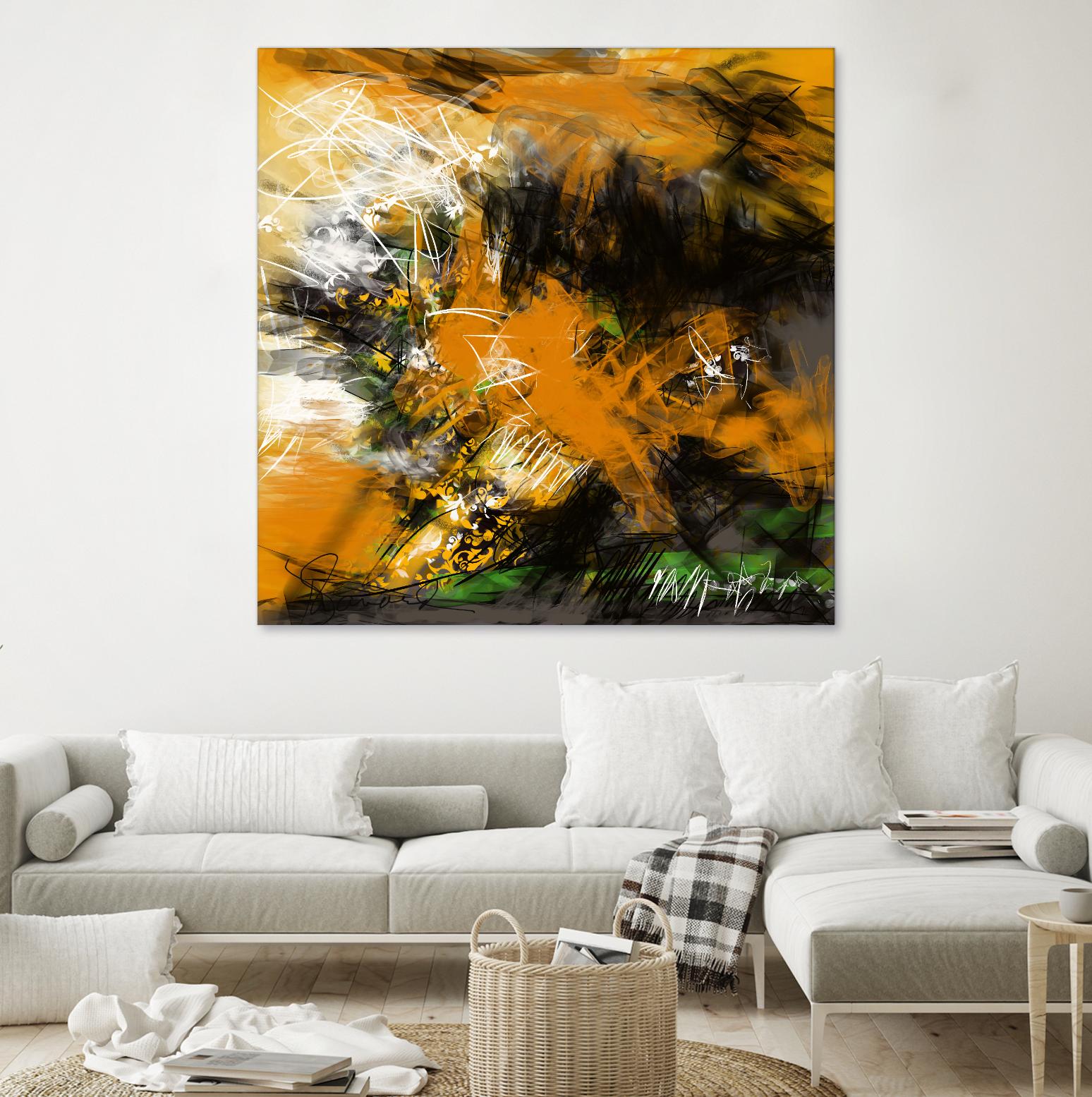 Infinity by Doris Savard on GIANT ART - green digital