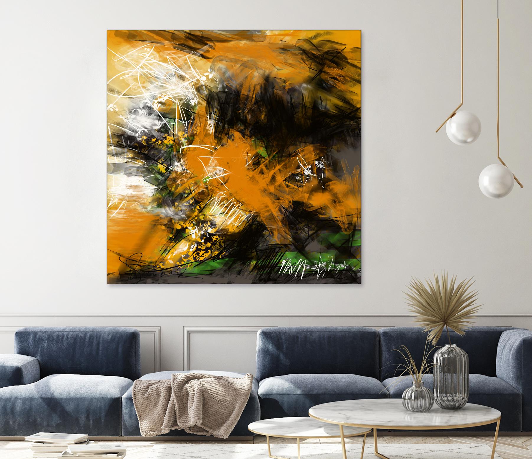 Infinity by Doris Savard on GIANT ART - green digital