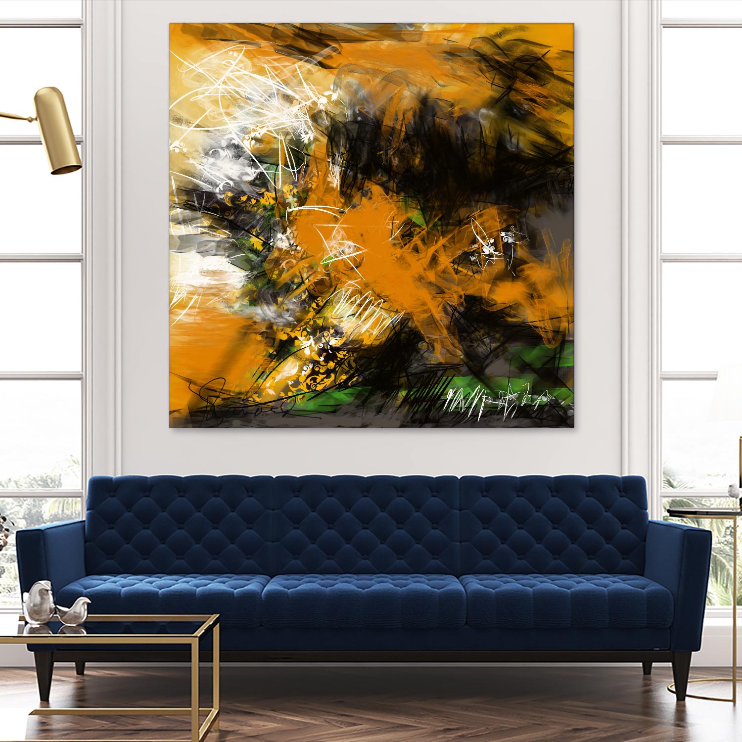 Infinity by Doris Savard on GIANT ART - green digital