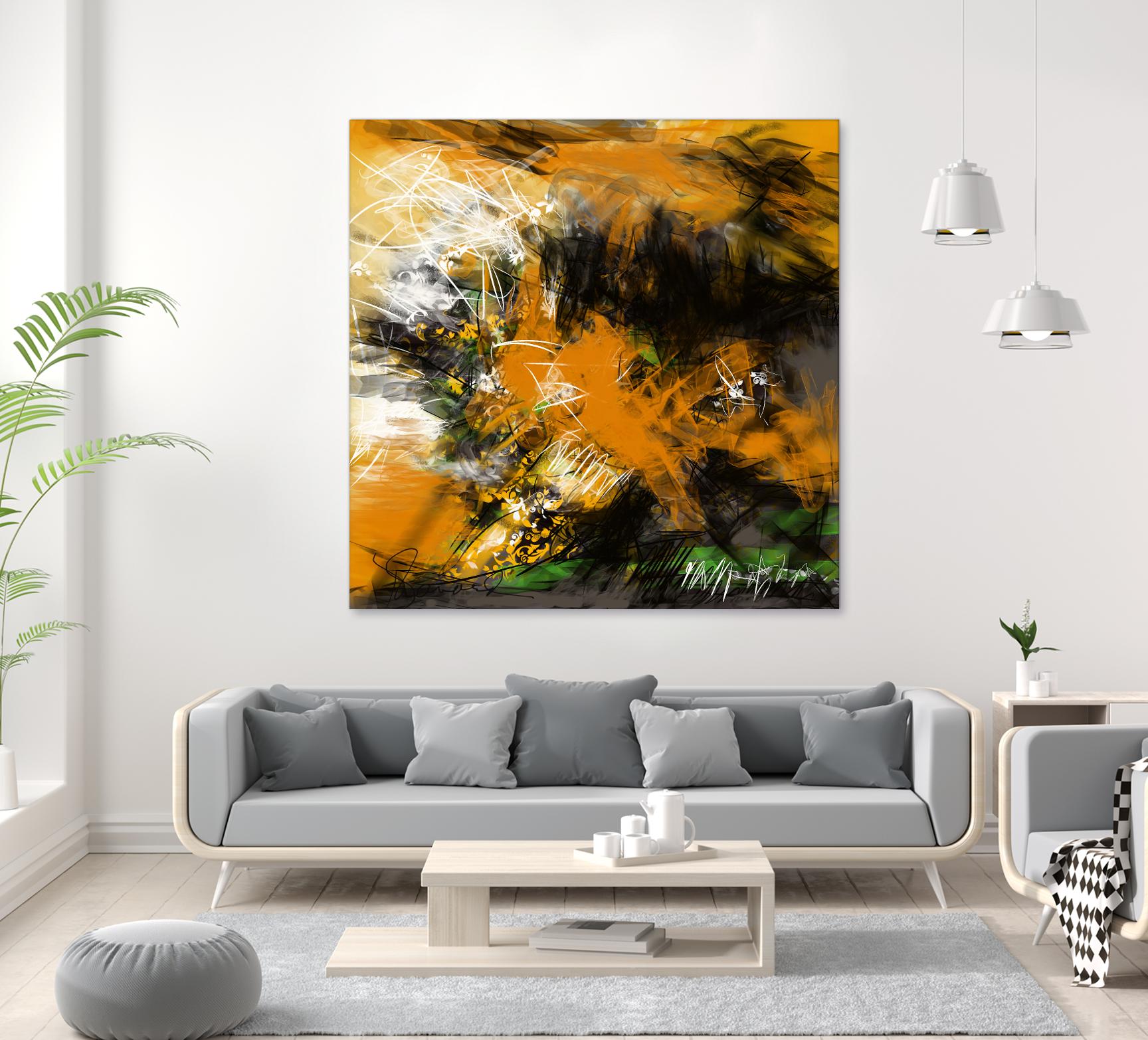 Infinity by Doris Savard on GIANT ART - green digital