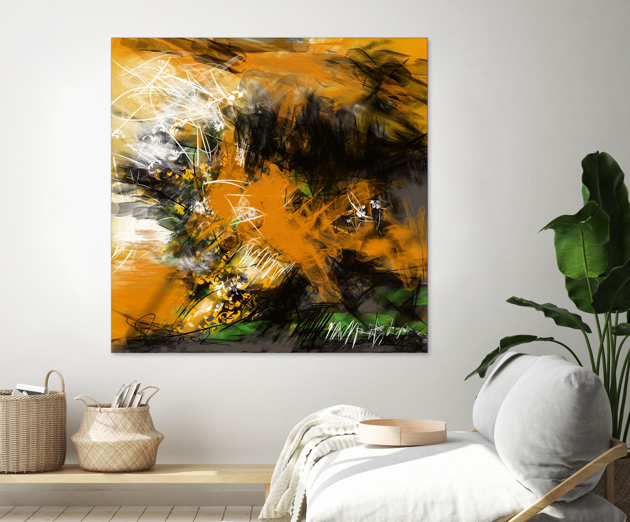 Infinity by Doris Savard on GIANT ART - green digital