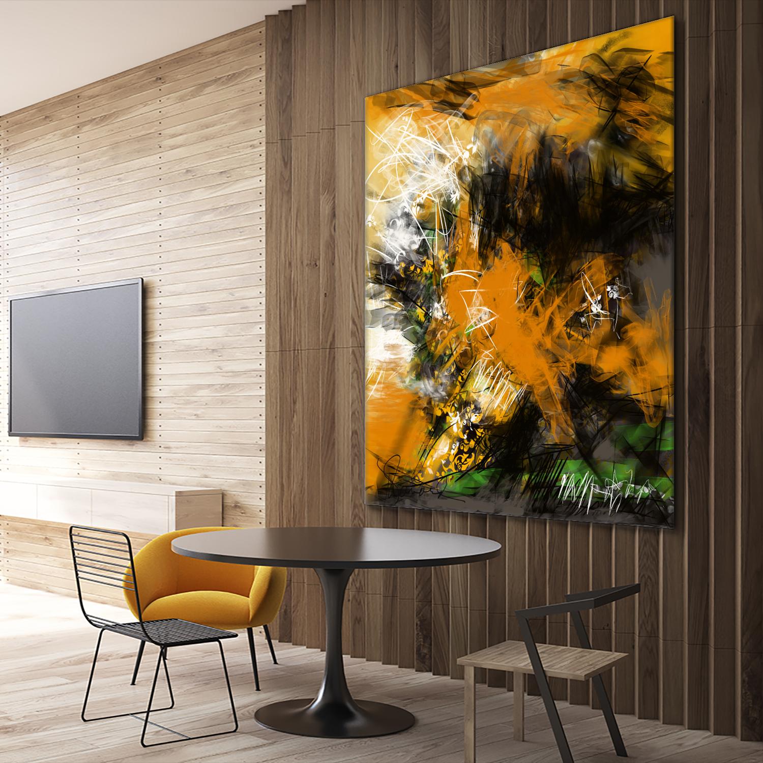 Infinity by Doris Savard on GIANT ART - green digital