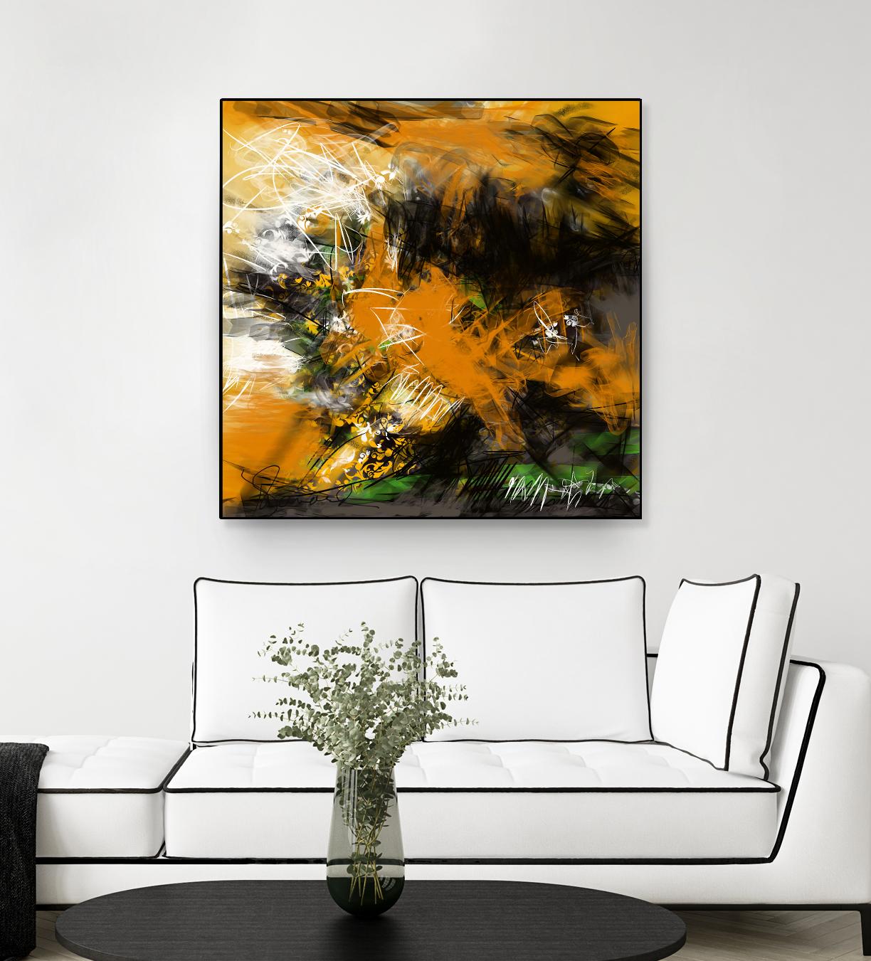 Infinity by Doris Savard on GIANT ART - green digital