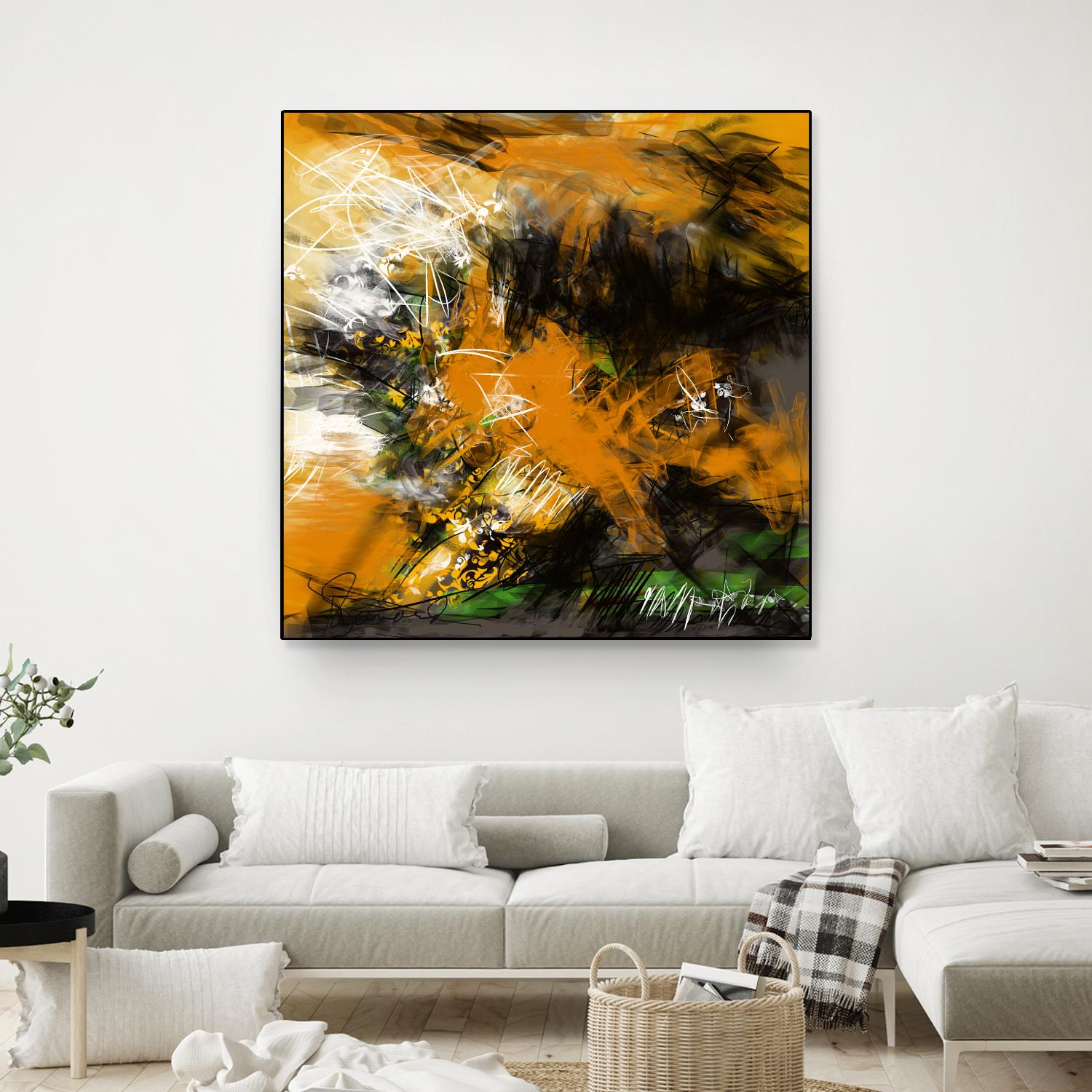 Infinity by Doris Savard on GIANT ART - green digital