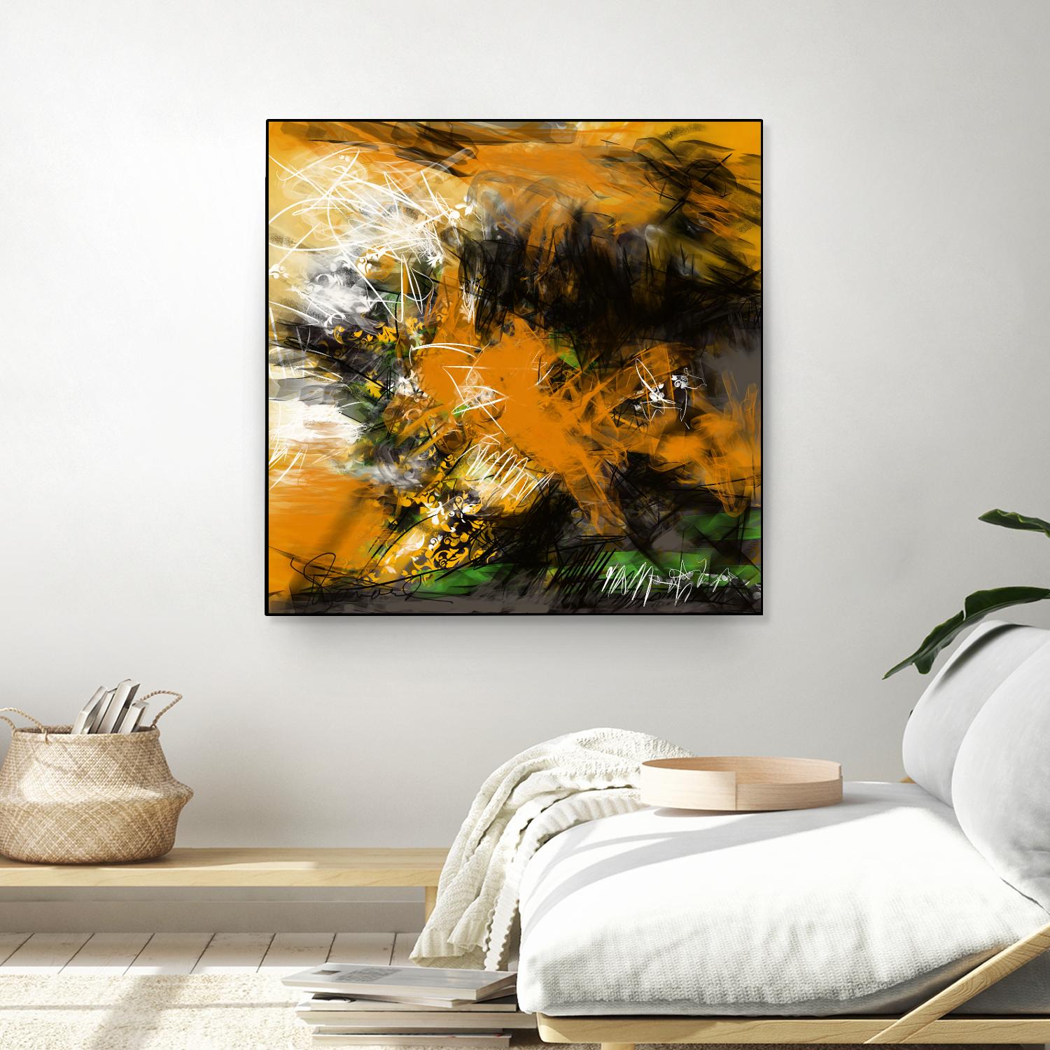 Infinity by Doris Savard on GIANT ART - green digital