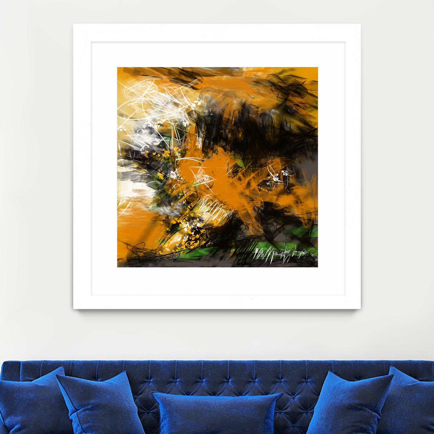 Infinity by Doris Savard on GIANT ART - green digital