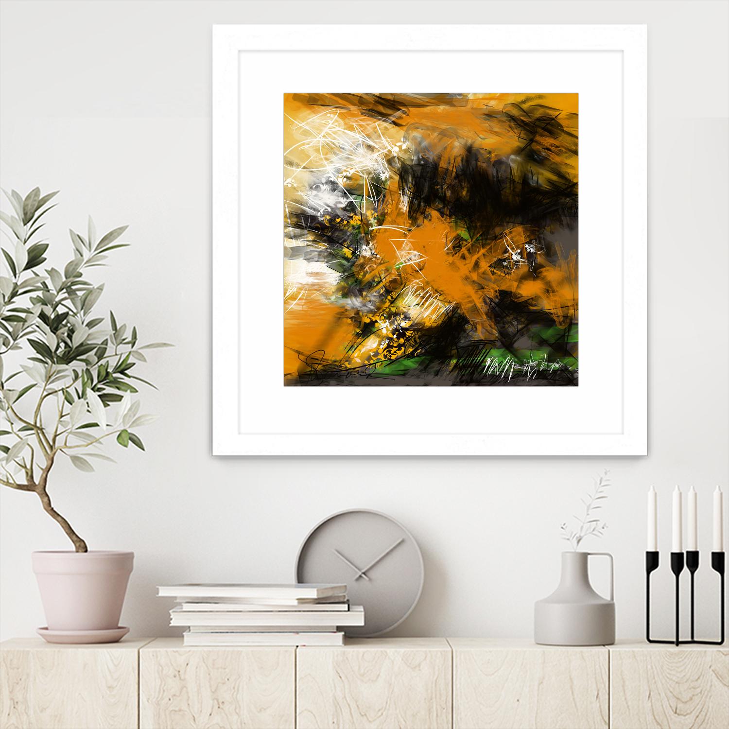 Infinity by Doris Savard on GIANT ART - green digital