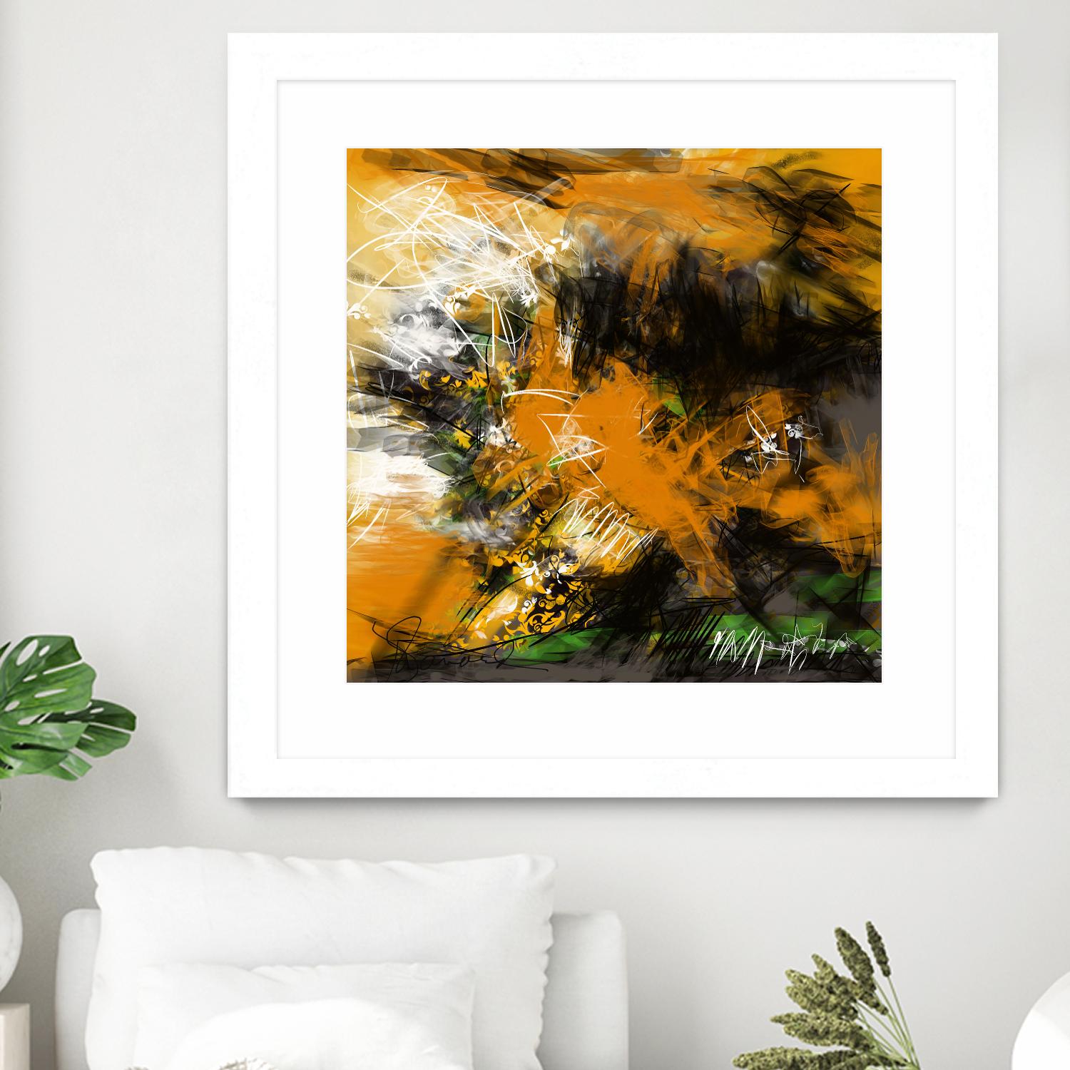 Infinity by Doris Savard on GIANT ART - green digital