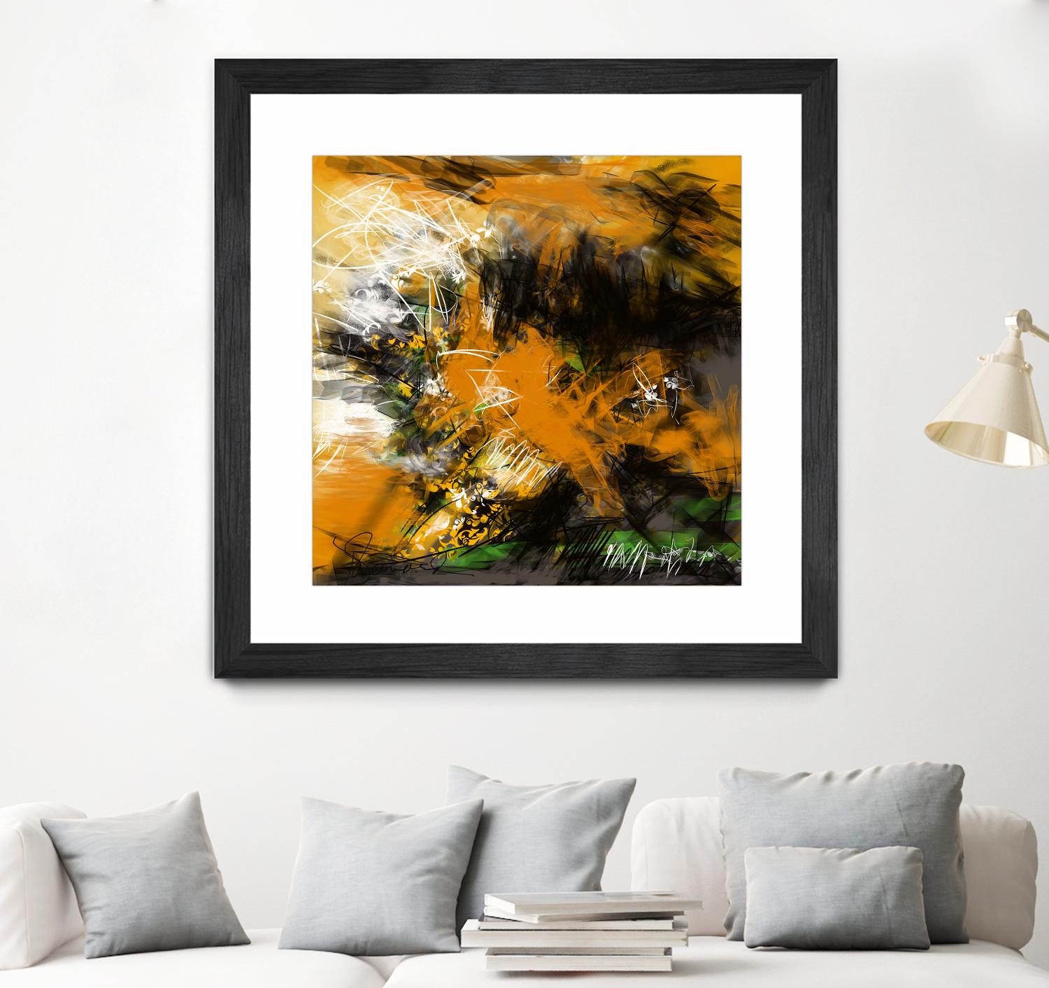 Infinity by Doris Savard on GIANT ART - green digital