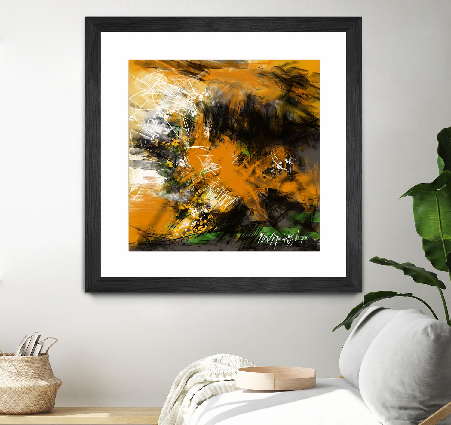 Infinity by Doris Savard on GIANT ART - green digital