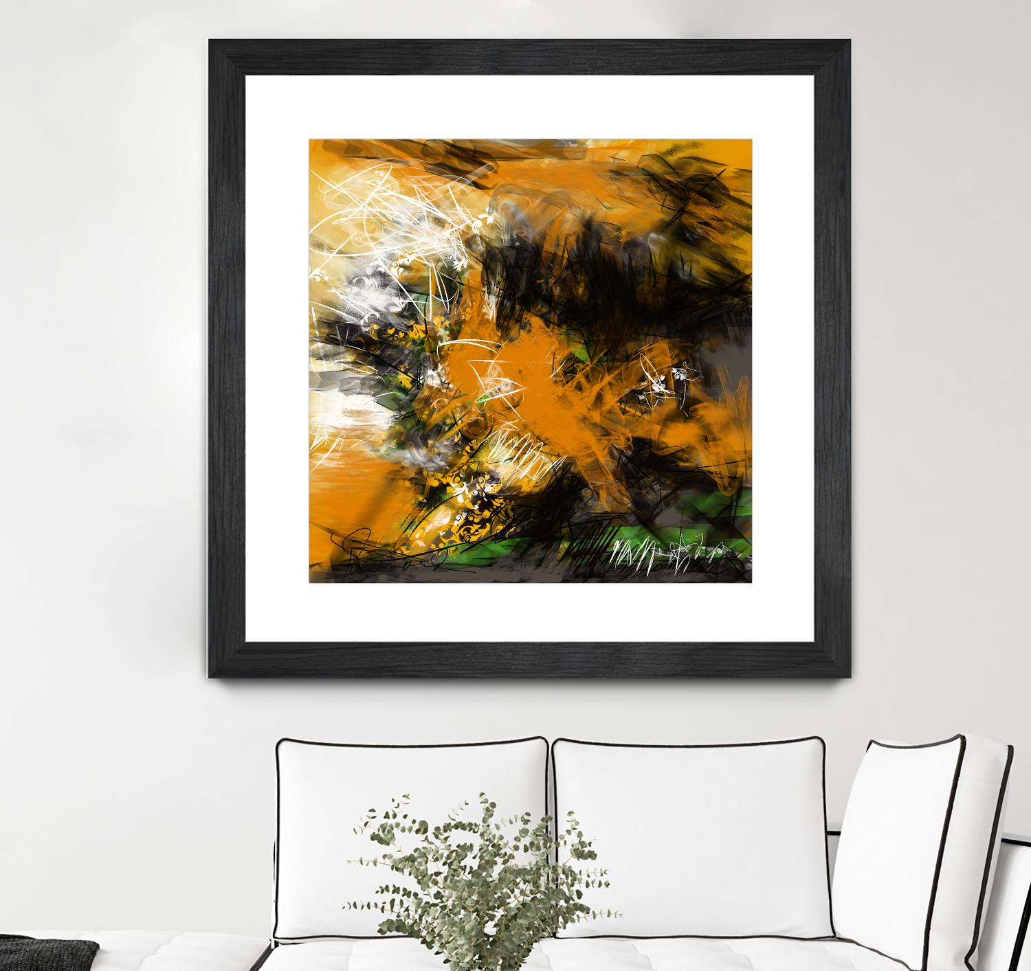 Infinity by Doris Savard on GIANT ART - green digital