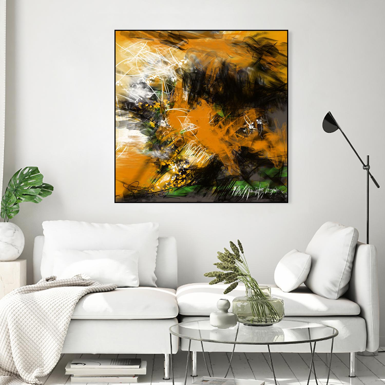 Infinity by Doris Savard on GIANT ART - green digital