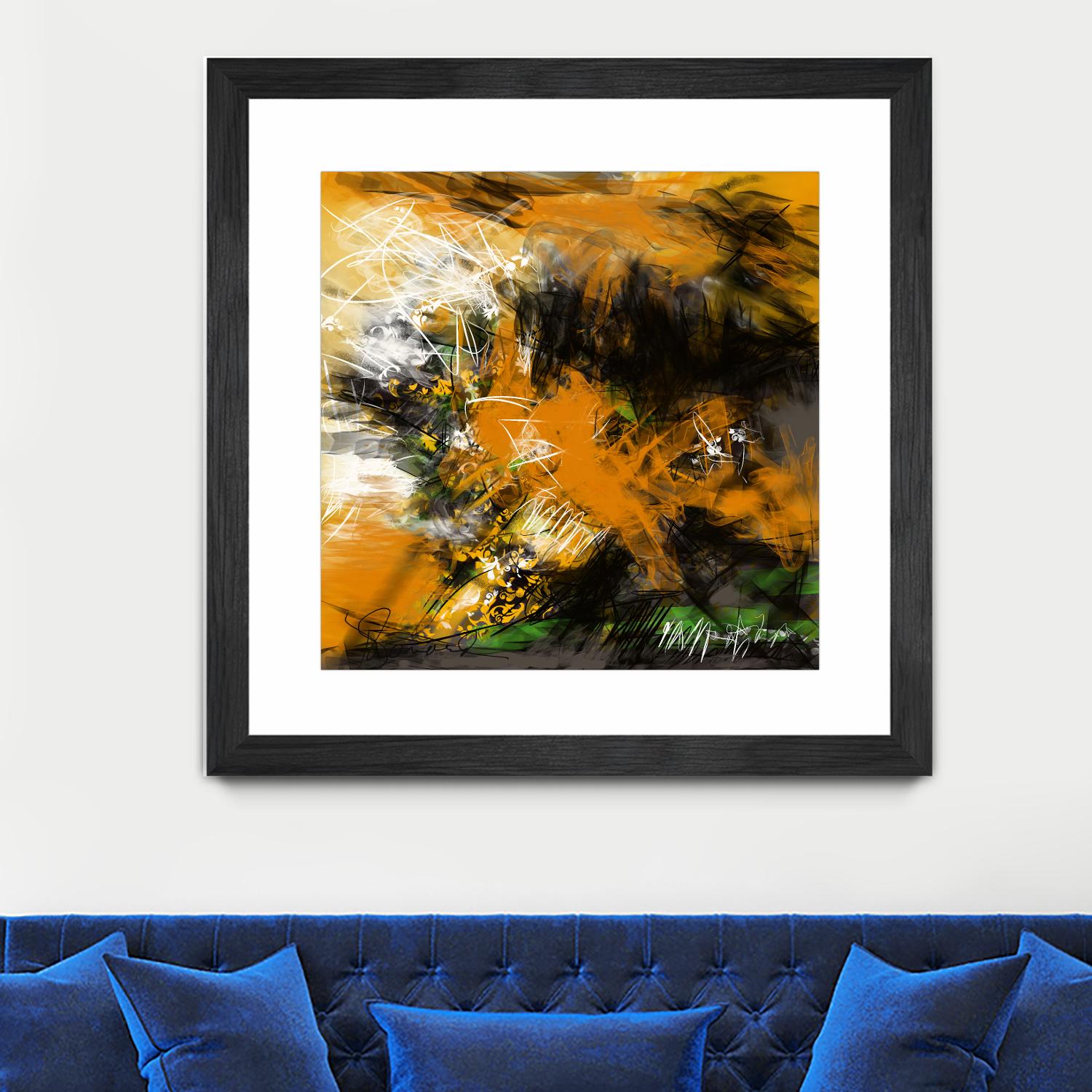 Infinity by Doris Savard on GIANT ART - green digital