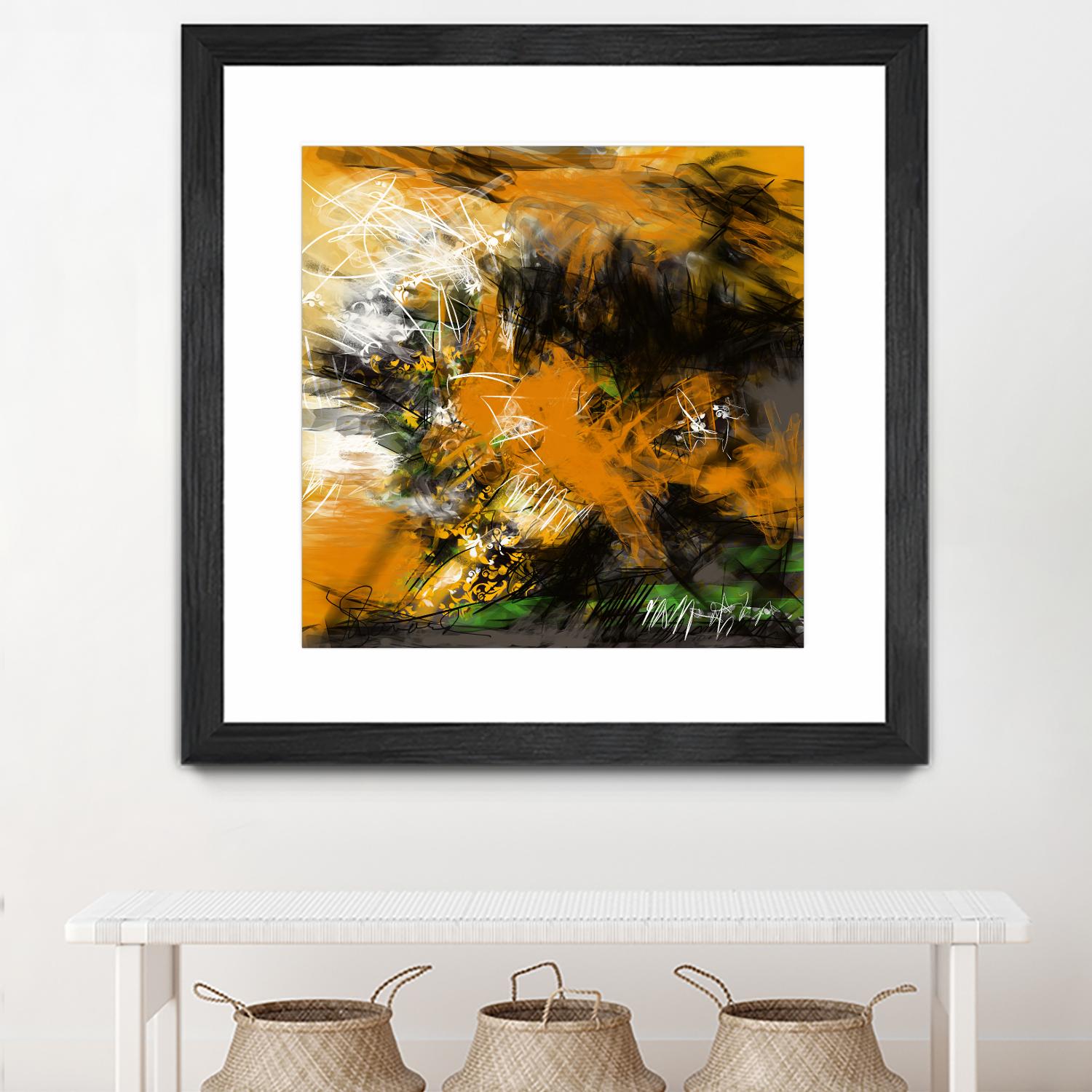 Infinity by Doris Savard on GIANT ART - green digital