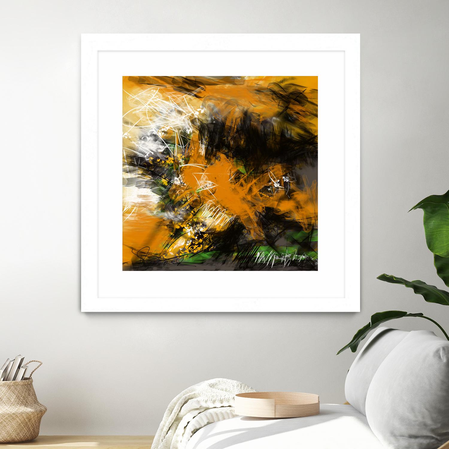 Infinity by Doris Savard on GIANT ART - green digital