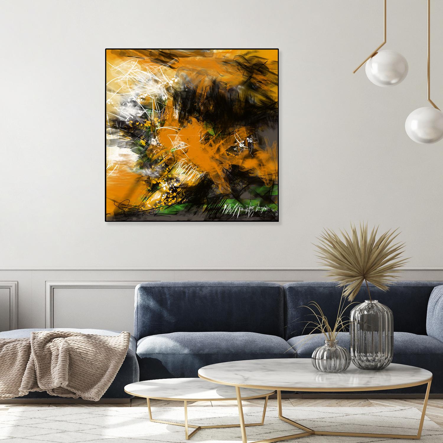 Infinity by Doris Savard on GIANT ART - green digital