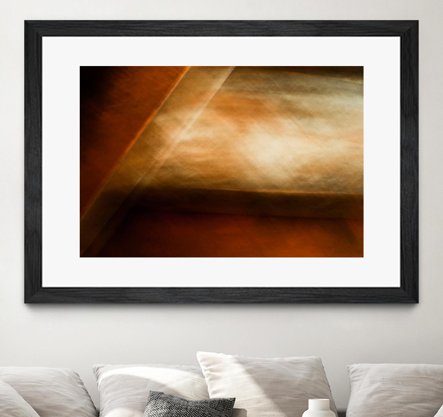 Manly Abstract by Jean-François Dupuis on GIANT ART - beige abstract transparence