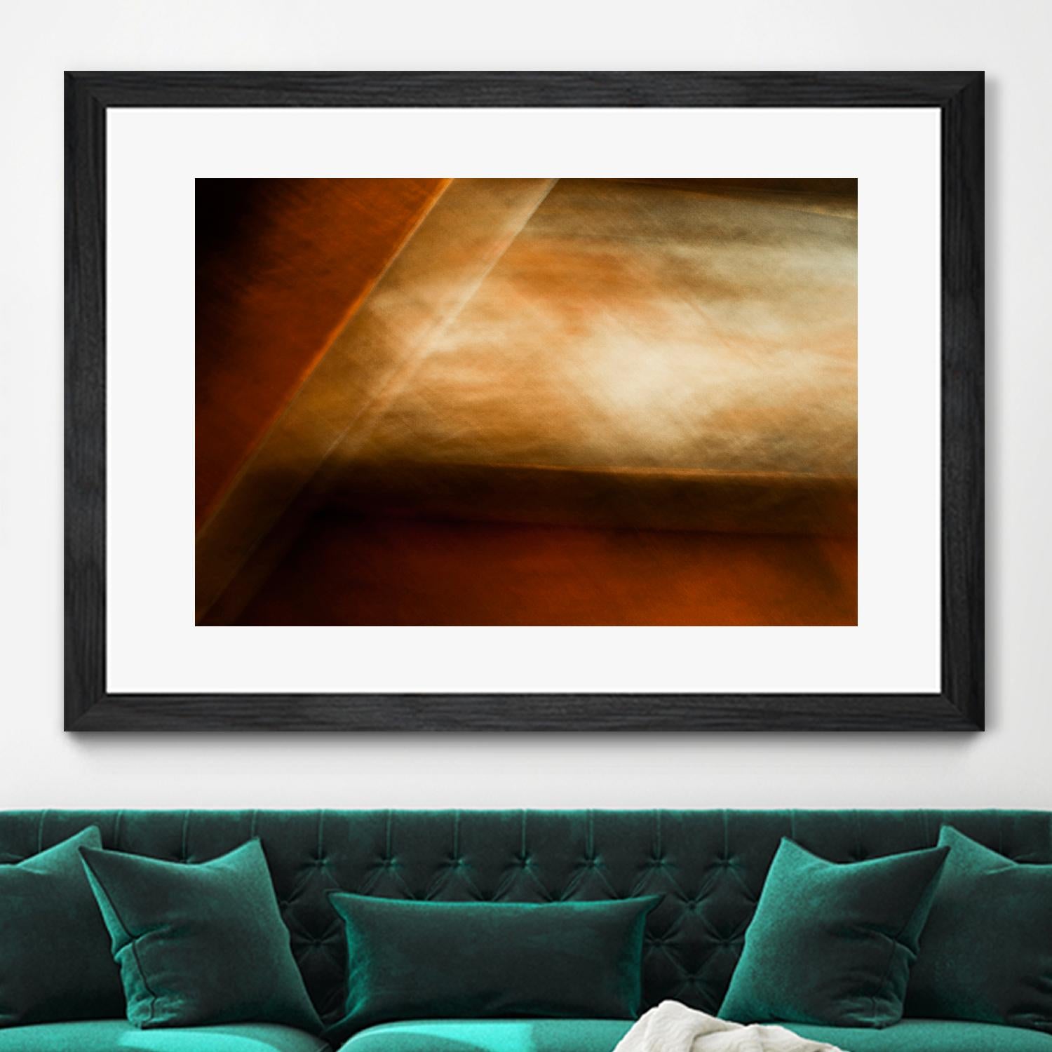 Manly Abstract by Jean-François Dupuis on GIANT ART - beige abstract transparence