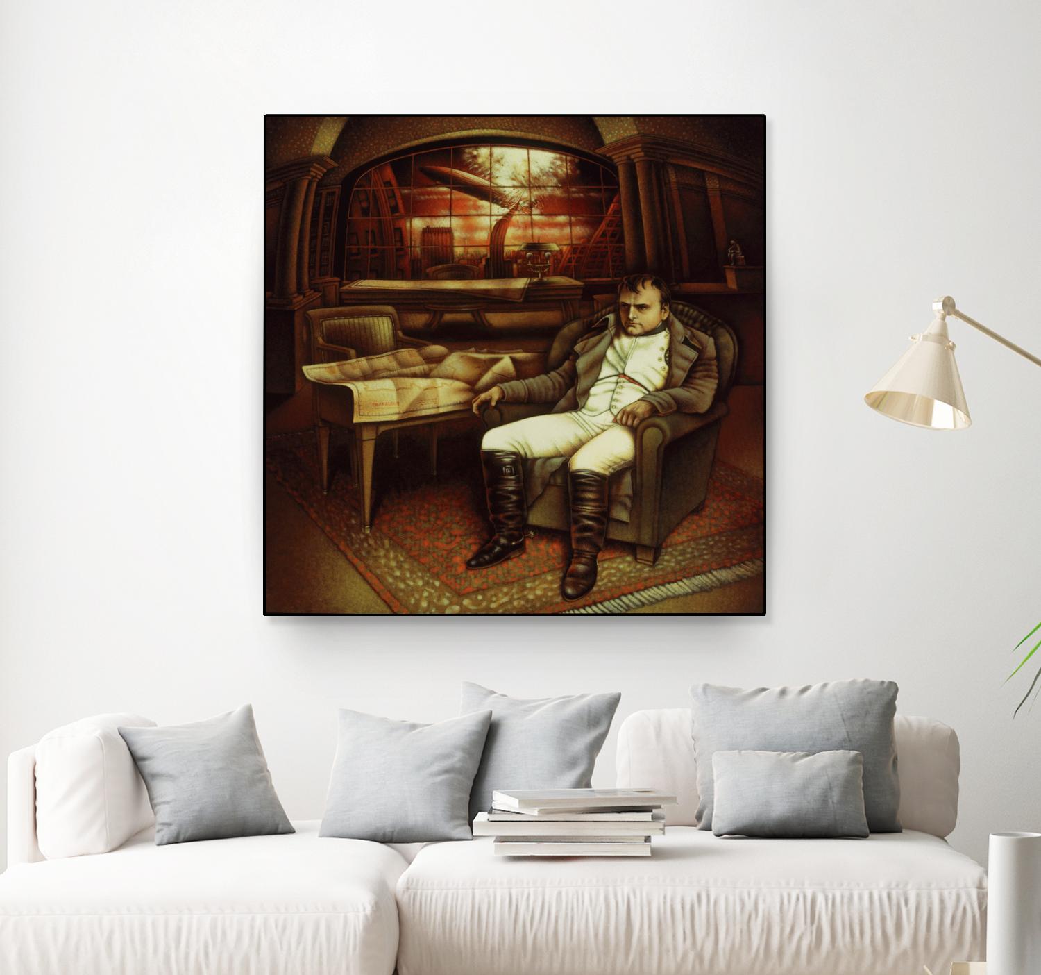 L'éternel retour by Alain Cardinal on GIANT ART - beige figurative napoleon