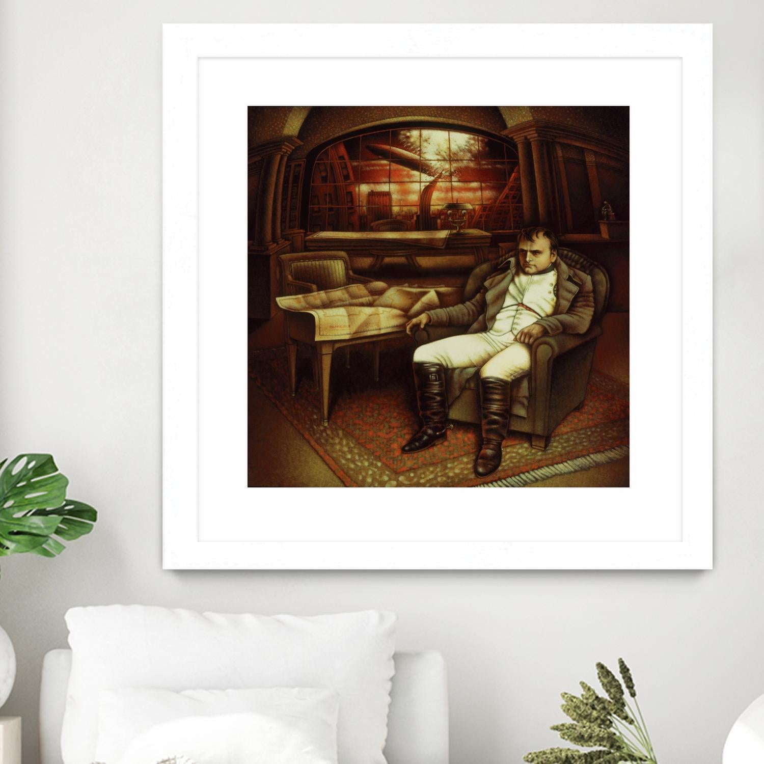 L'éternel retour by Alain Cardinal on GIANT ART - beige figurative napoleon