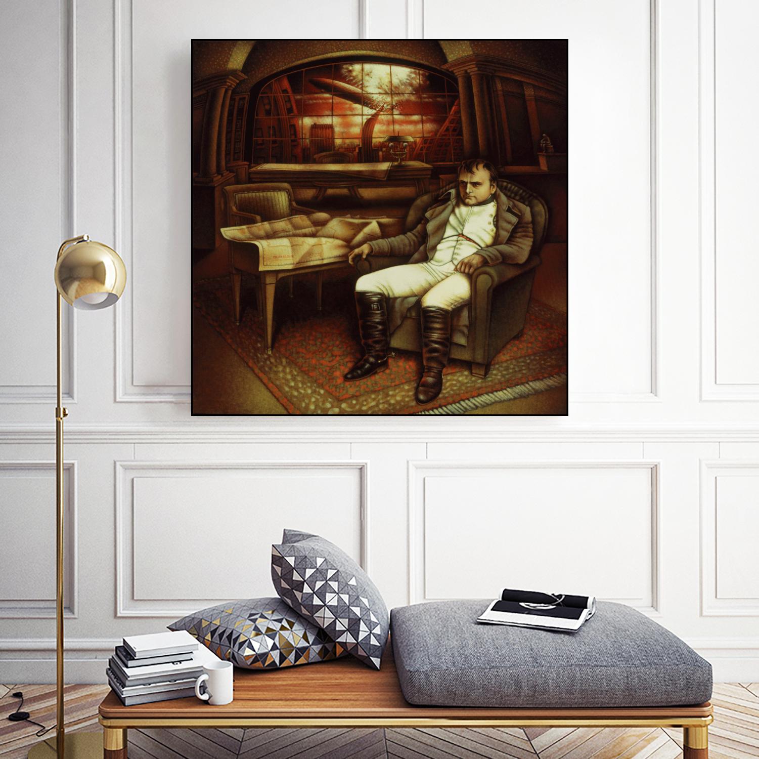 L'éternel retour by Alain Cardinal on GIANT ART - beige figurative napoleon