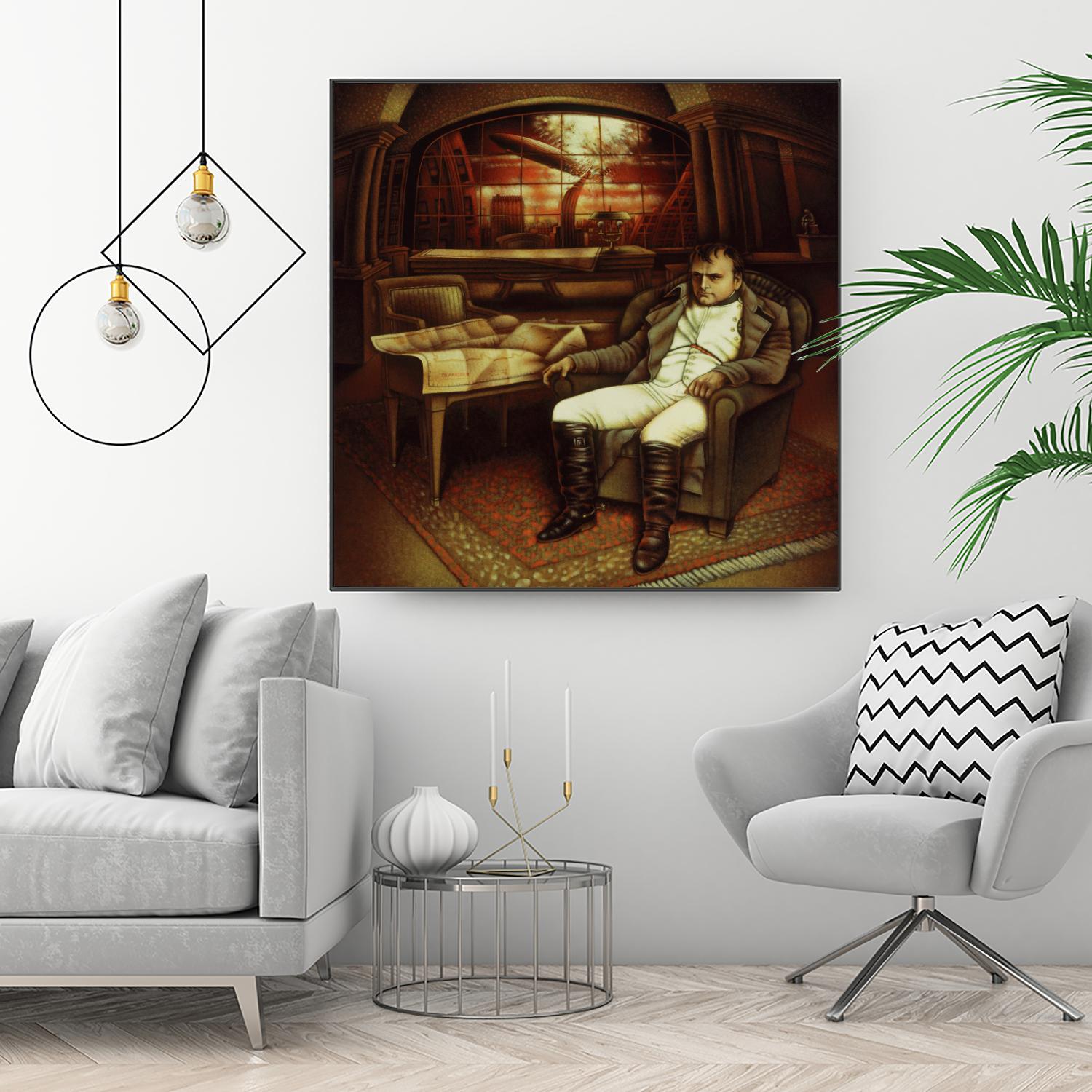 L'éternel retour by Alain Cardinal on GIANT ART - beige figurative napoleon