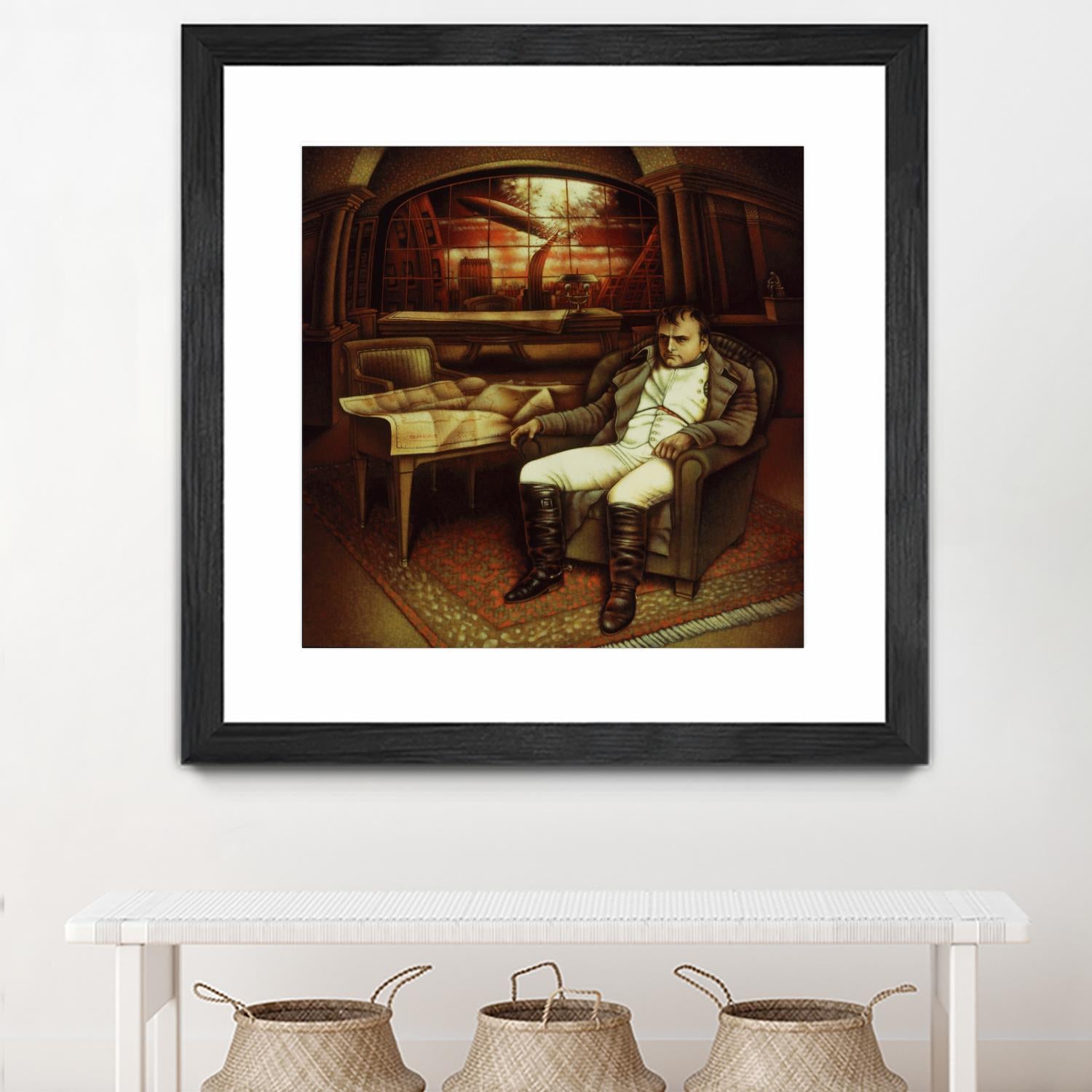 L'éternel retour by Alain Cardinal on GIANT ART - beige figurative napoleon