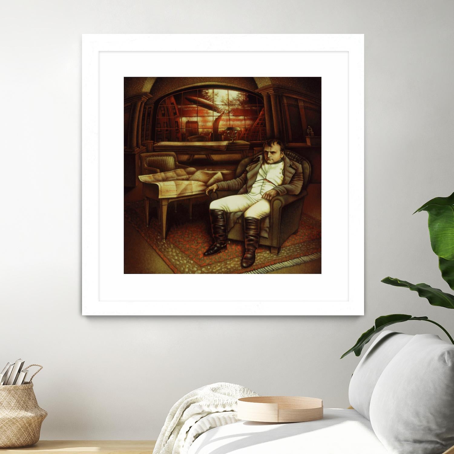 L'éternel retour by Alain Cardinal on GIANT ART - beige figurative napoleon