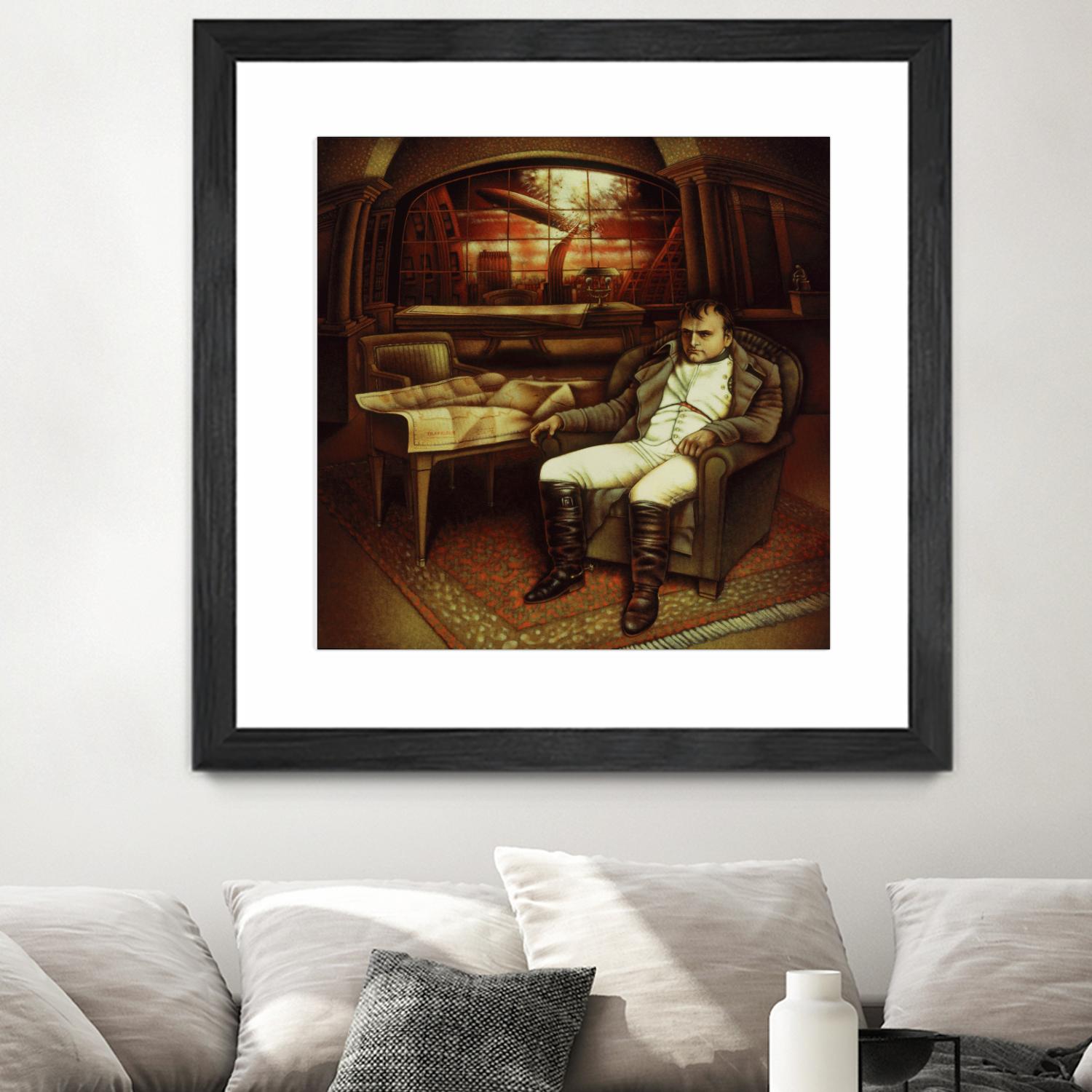 L'éternel retour by Alain Cardinal on GIANT ART - beige figurative napoleon