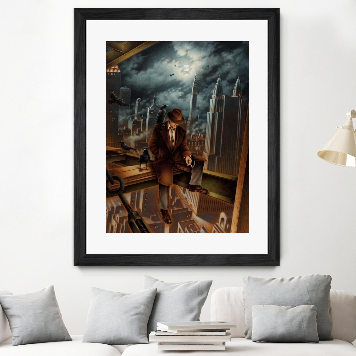 Dr. Orpheus by Alain Cardinal on GIANT ART - rust figurative poutre