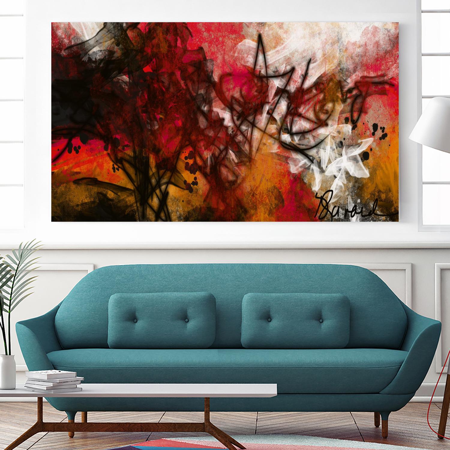 Rusty by Doris Savard on GIANT ART - red digital