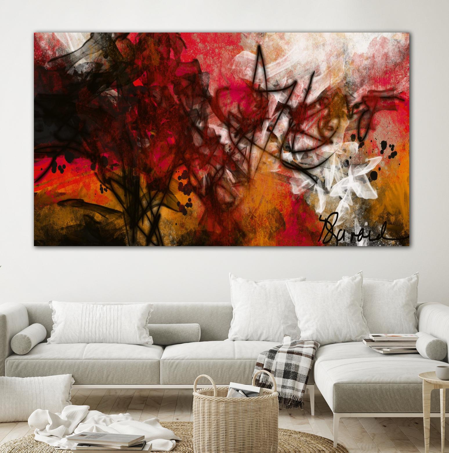 Rusty by Doris Savard on GIANT ART - red digital