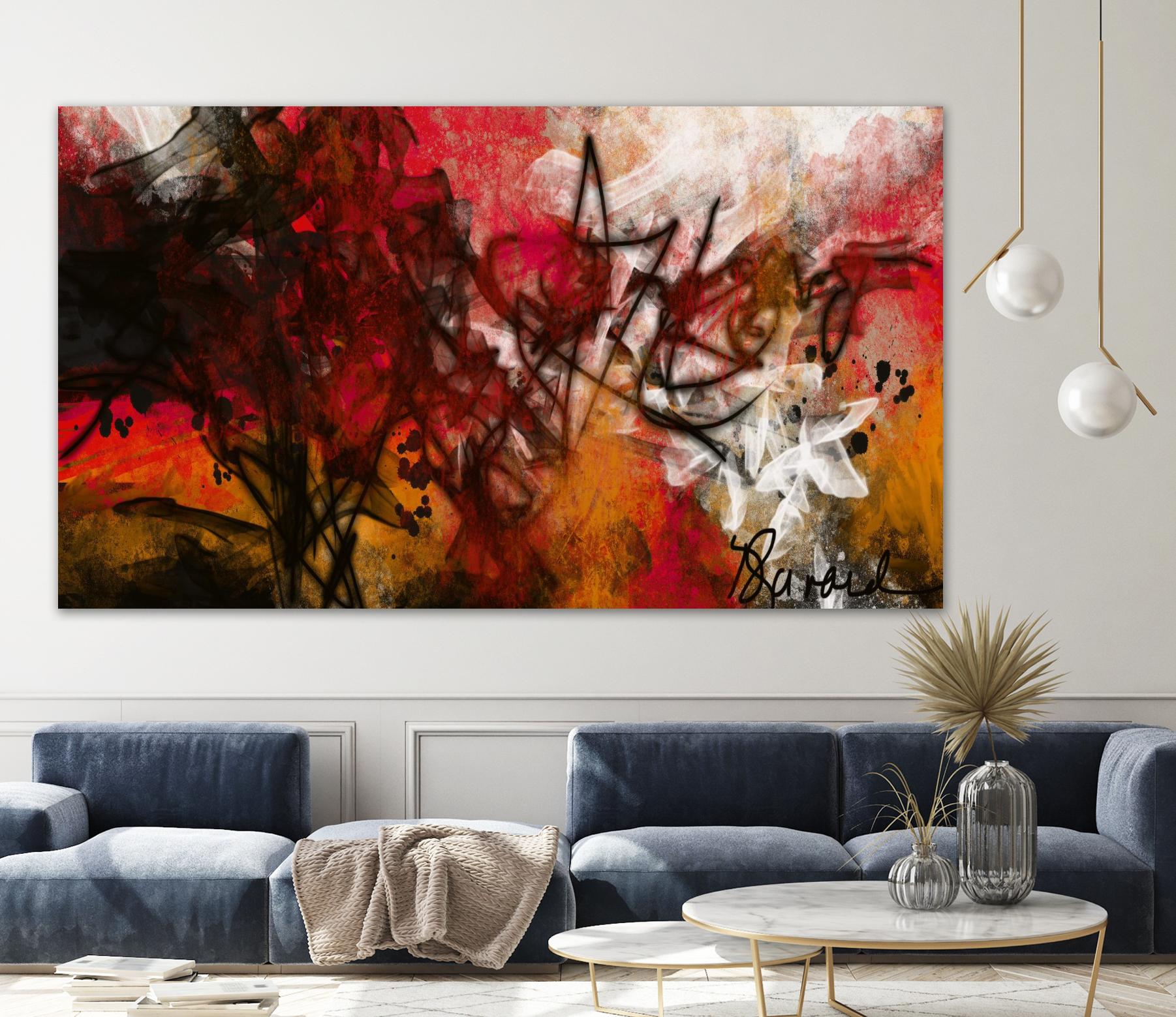 Rusty by Doris Savard on GIANT ART - red digital