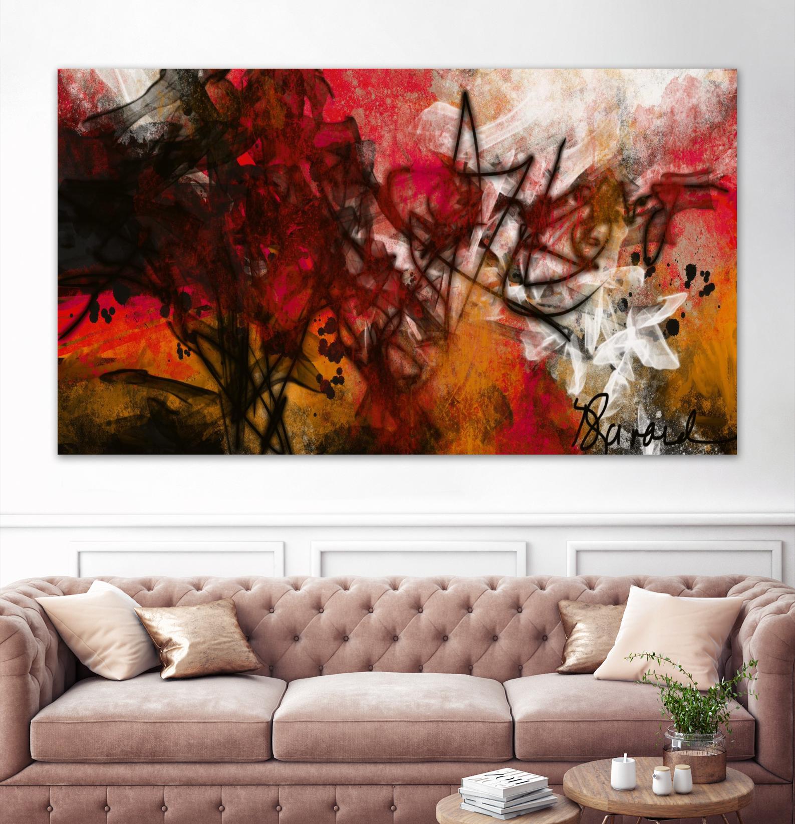 Rusty by Doris Savard on GIANT ART - red digital