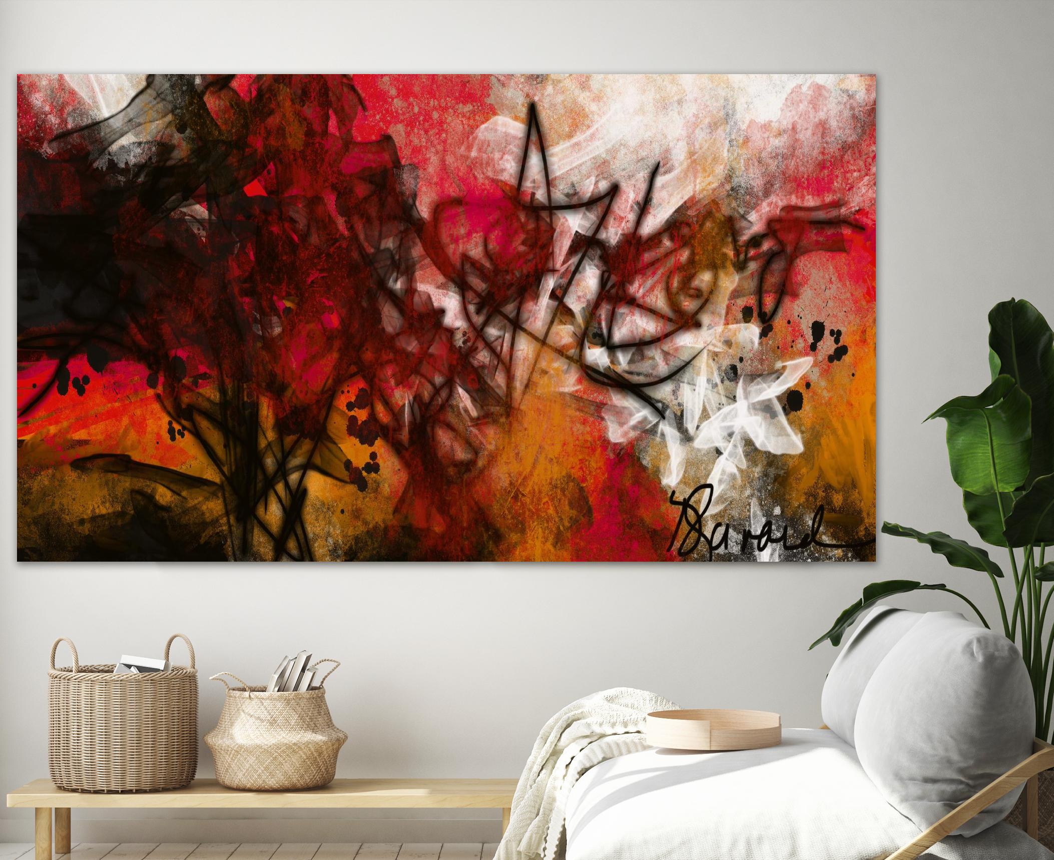 Rusty by Doris Savard on GIANT ART - red digital