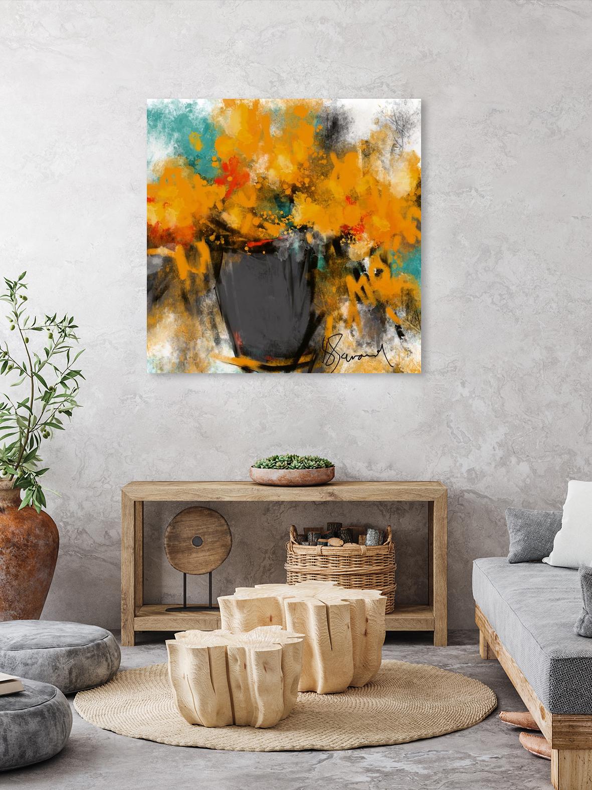 Spring time by Doris Savard on GIANT ART - yellow digital canadian artists